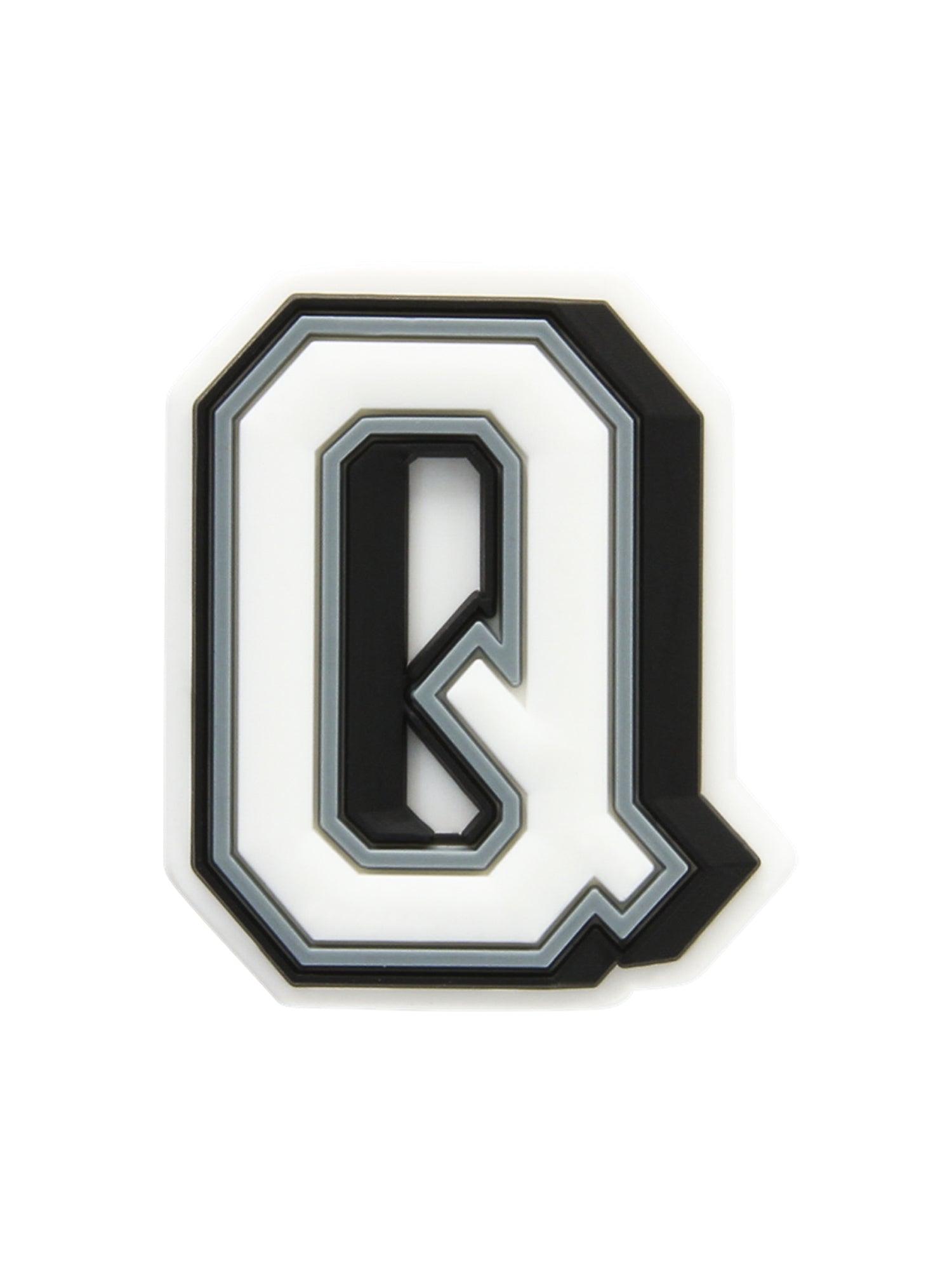 Crocs Jibbitz Letter Q Charms - Customizable Shoe Accessories for Crocs Shoes - Perfect for Personalization, Gifts, and Kids' Fun