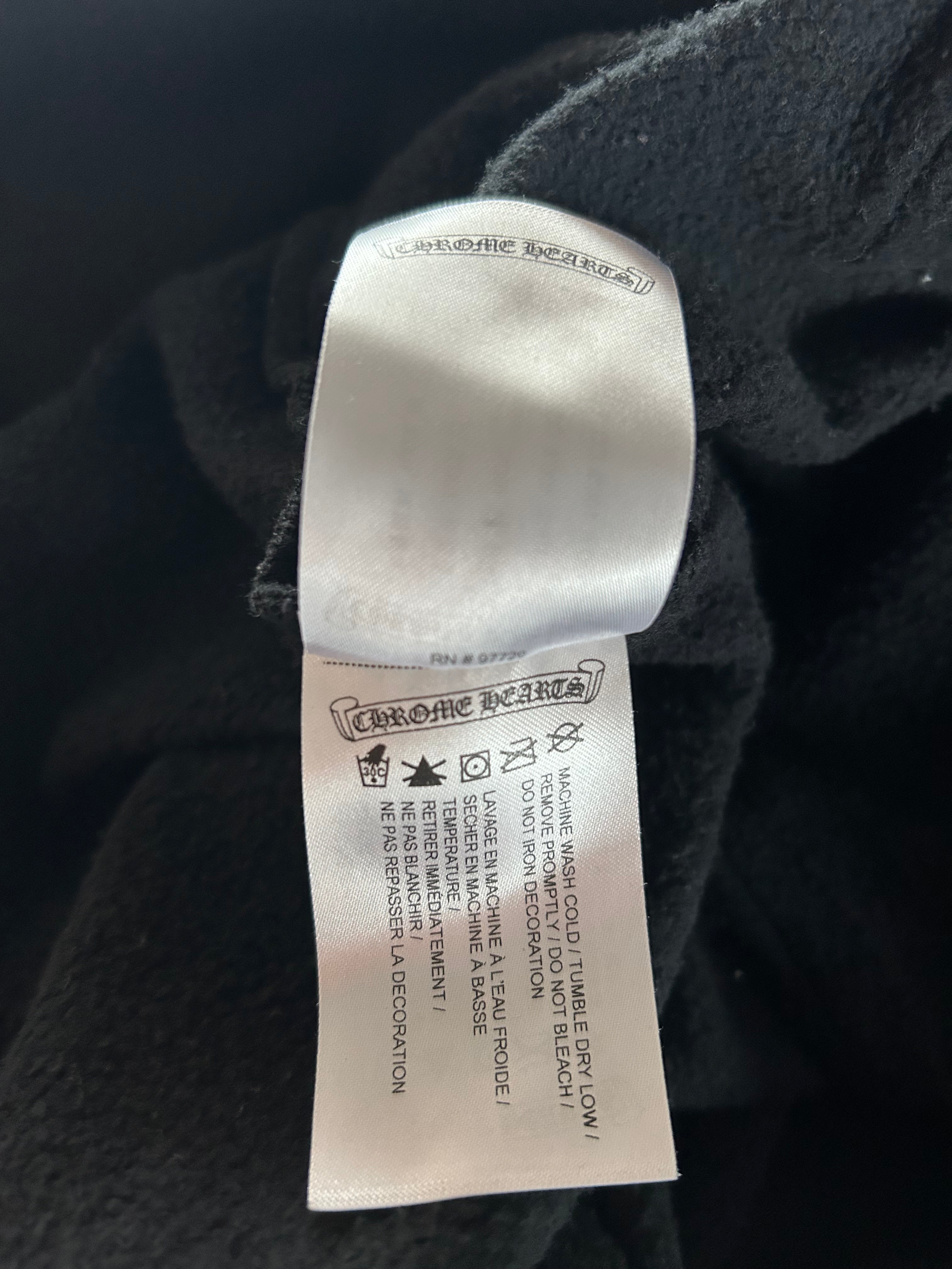 Chrome Hearts Black & White T-Bar Logo Hoodie - Stylish Unisex Pullover for Streetwear & Casual Outfits | Perfect for Urban Fashion & Everyday Wear