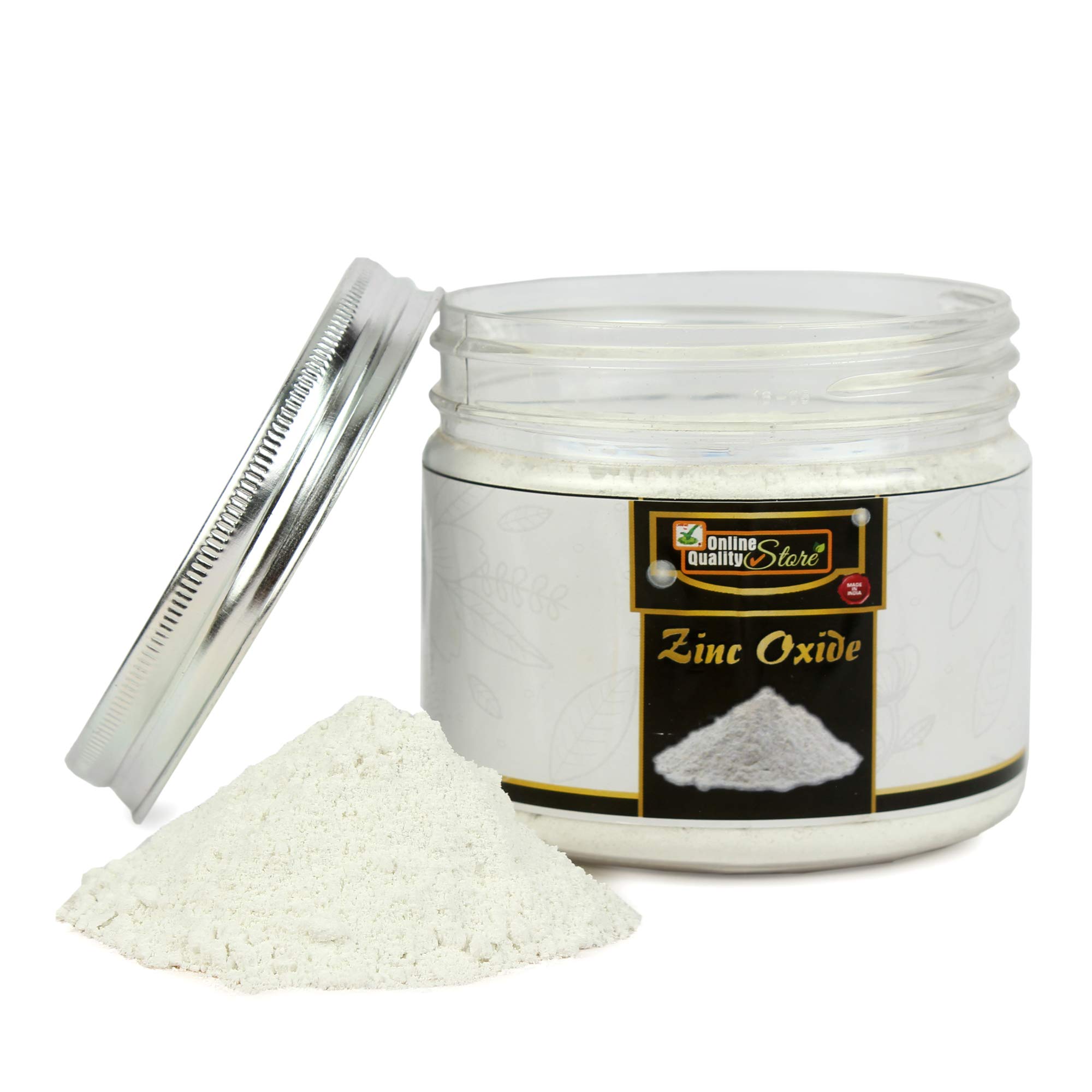 Premium Zinc Oxide Powder for Face & Skin Care - 250g | Natural Sunscreen, Acne Treatment, Soothing Irritation | DIY Beauty & Skincare Recipes