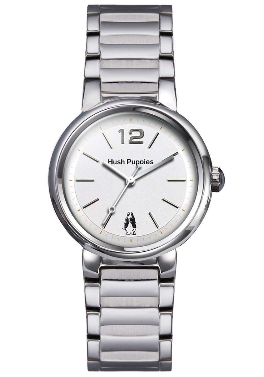 Hush Puppies HP.3813L.1501 Women's Orbz Silver Dial Watch - Stylish & Comfortable for Everyday Wear, Office & Casual Outings