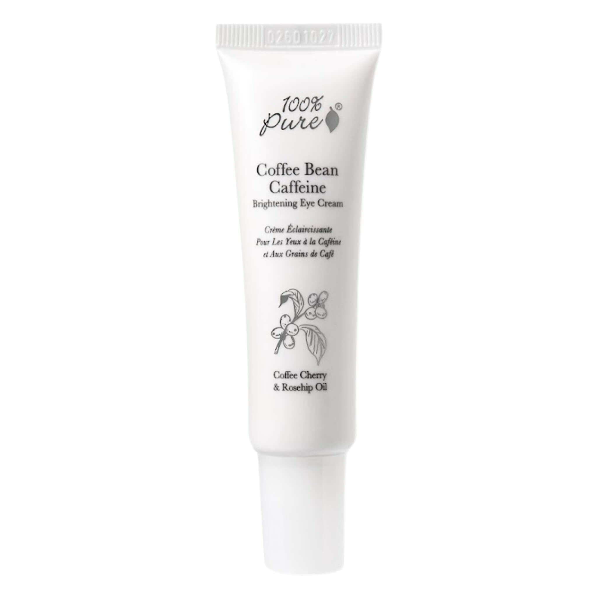 Caffeine Brightening Eye Cream for Dark Circles & Puffiness - Anti-Aging Under Eye Treatment with Coffee Bean Extract - Perfect for Morning & Night Skincare Routine