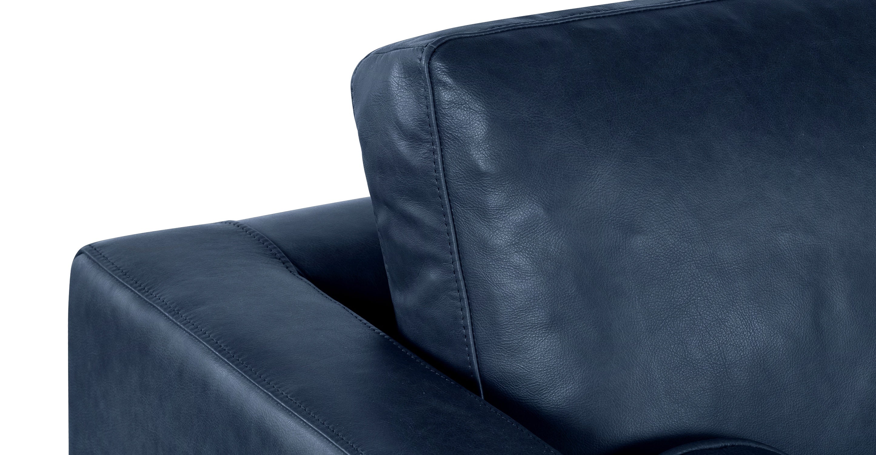 Premium Napa Leather Sofa - Modern Luxury Living Room Furniture for Home & Office - Perfect for Relaxing, Entertaining & Stylish Decor
