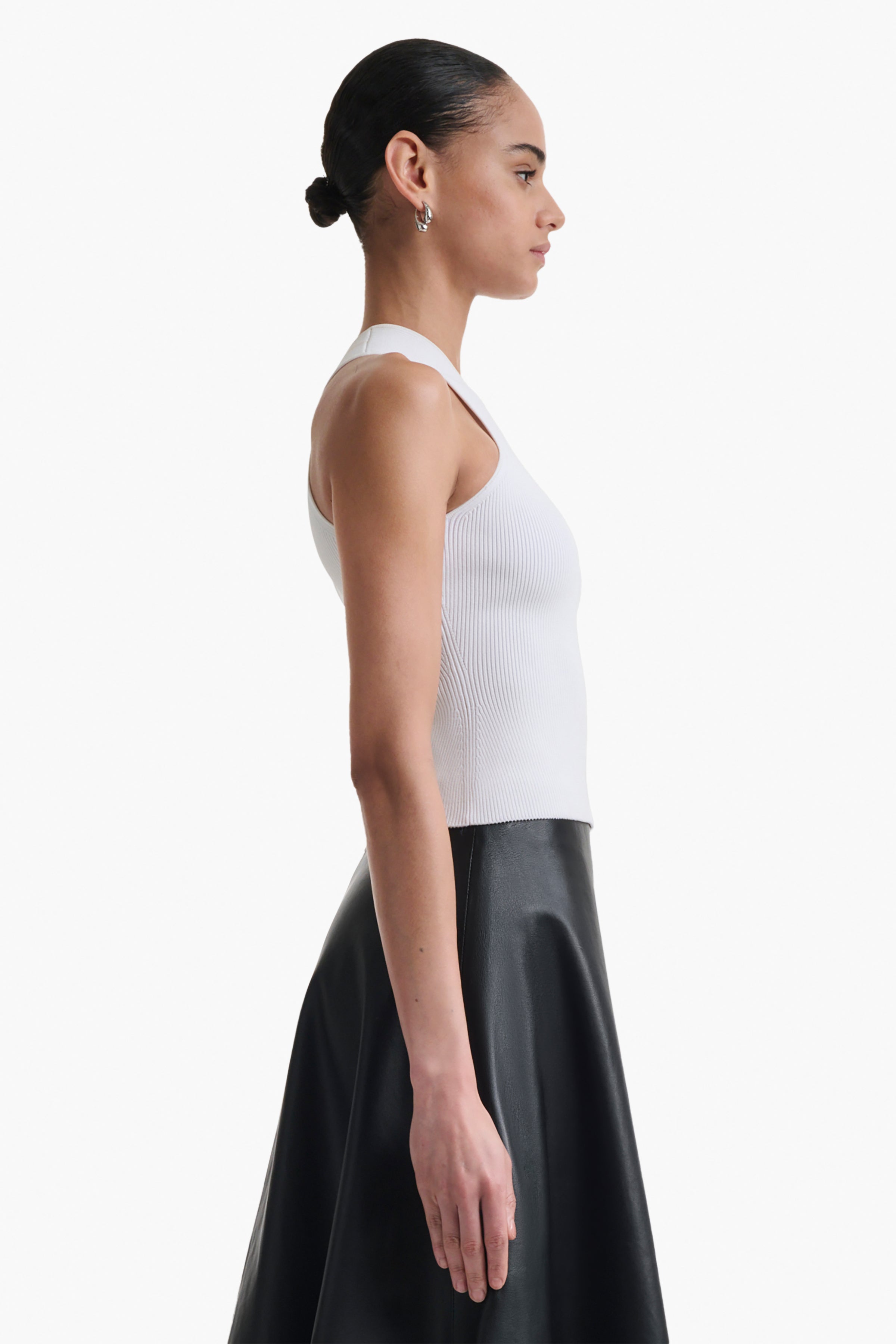 Trina Top Natural White - Women's Fashion Blouse for Casual Wear, Office & Date Night Outfits