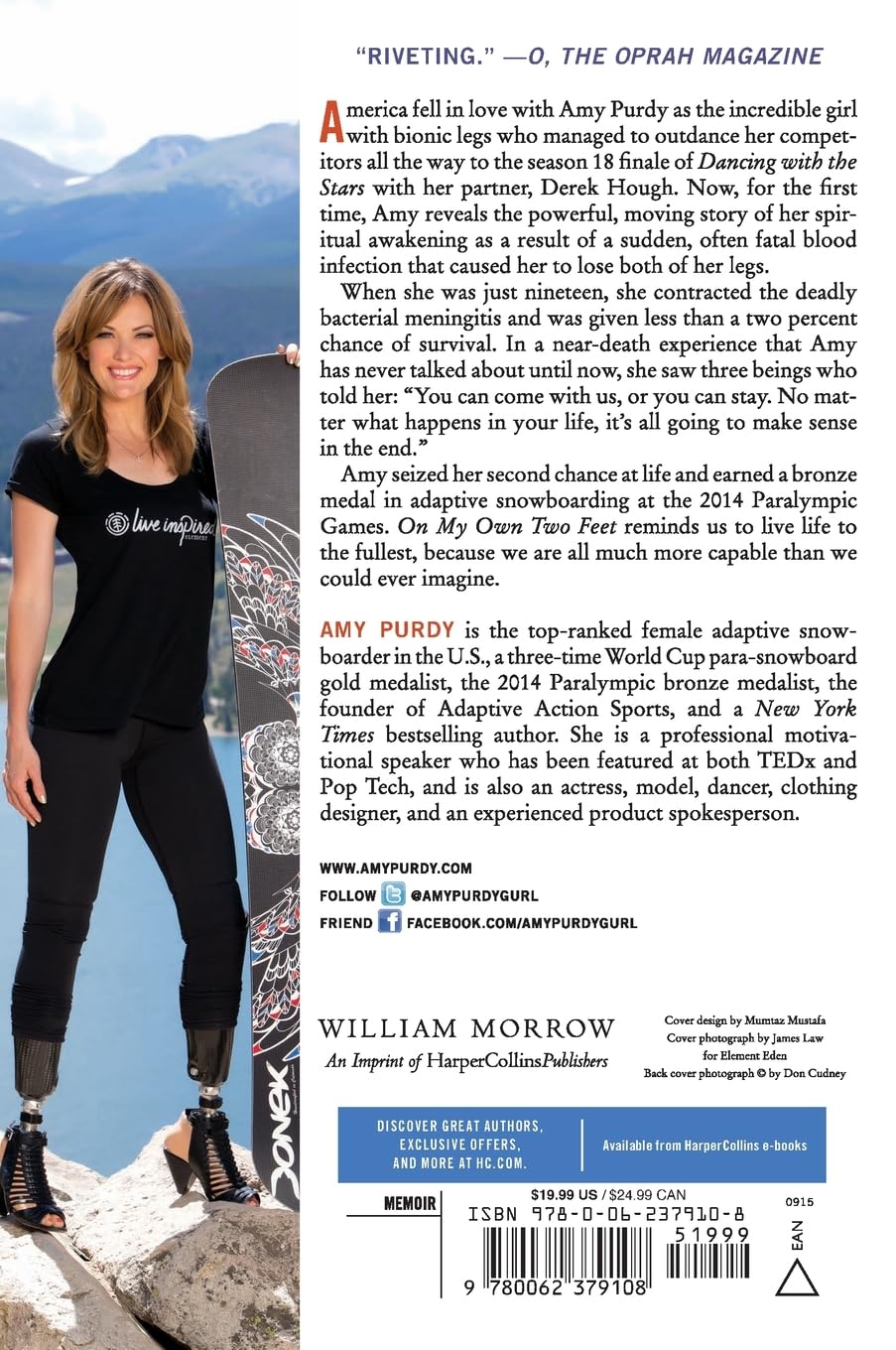 On My Own Two Feet: From Losing My Legs to Learning the Dance of Life - Inspirational Memoir for Overcoming Adversity | Perfect for Book Clubs, Self-Help Readers & Motivational Gift Ideas