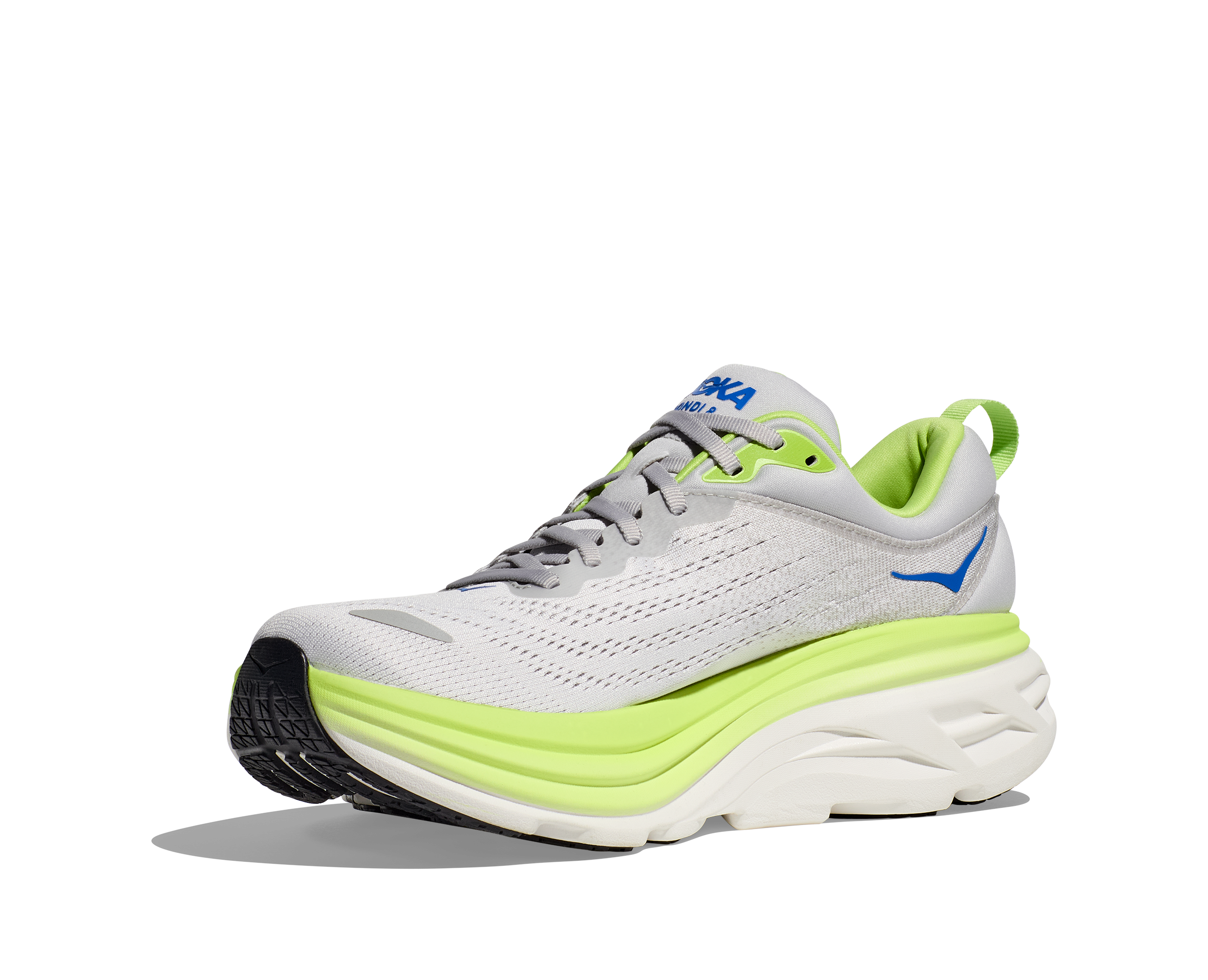 HOKA Bondi 8 Wide Running Shoes for Men - 2E Width Cushioned Sneakers for Long Distance Jogging & Walking | Perfect for Road Running, Gym Workouts & Everyday Comfort