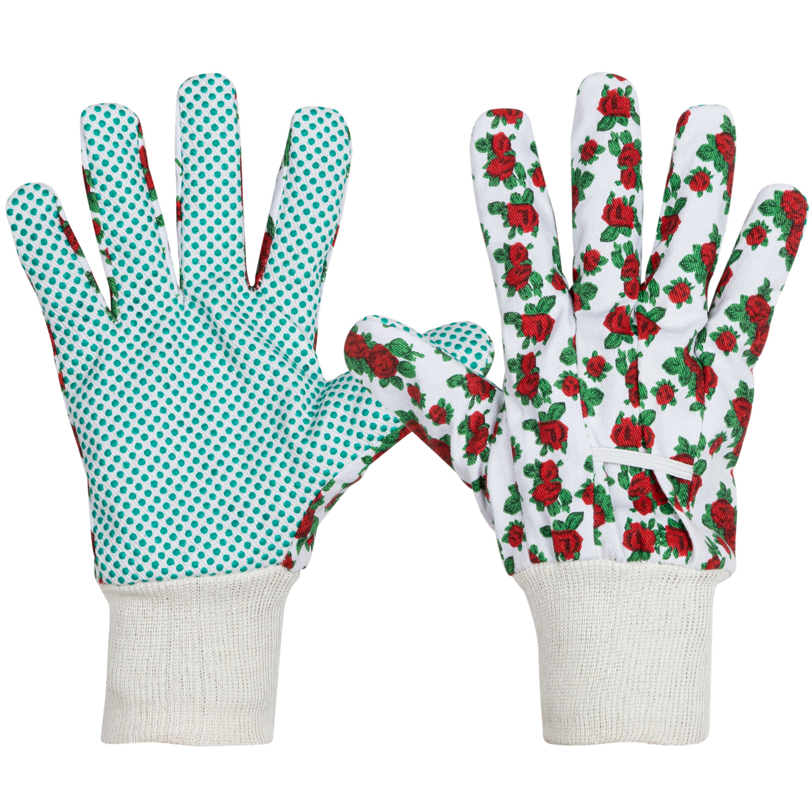 Ellonby Cotton Gardening Gloves - Breathable & Durable Work Gloves for Planting, Weeding & Outdoor Activities - Perfect for Gardeners, Farmers & DIY Enthusiasts
