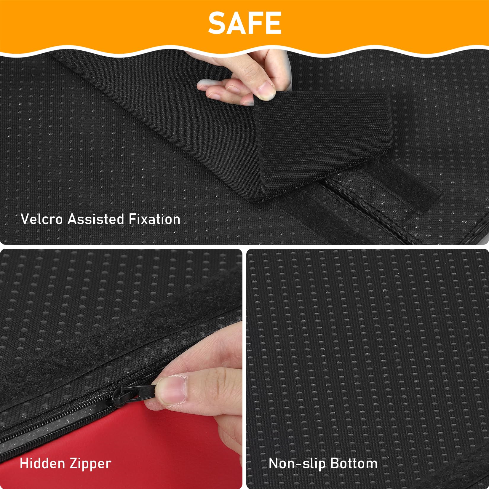GAOMON Soft Foam Climbing Blocks for Toddlers 1-5 Years - 5PCS Indoor Play Set for Climbing, Crawling & Sliding - Safe Toddler Gym Equipment for Daycare, Preschool & Home Playroom (Non-Slip, Washable)