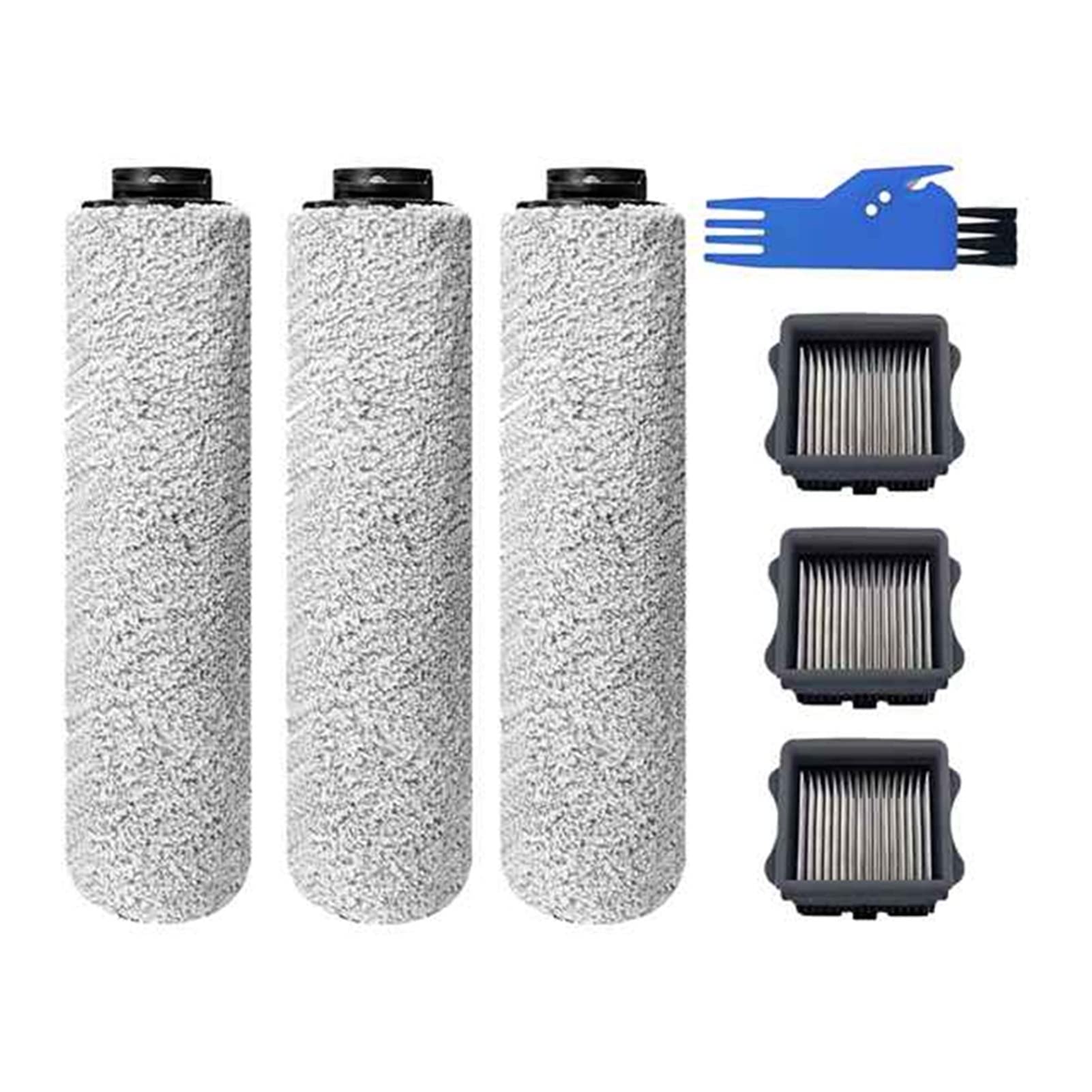 7-Piece Vacuum Cleaner Accessories Kit - Replacement Brush Roller & HEPA Filter Compatible with Tineco iFloor 3, iFloor One S3 Cordless Wet/Dry Vacuum | Floor Cleaning & Home Maintenance Essentials