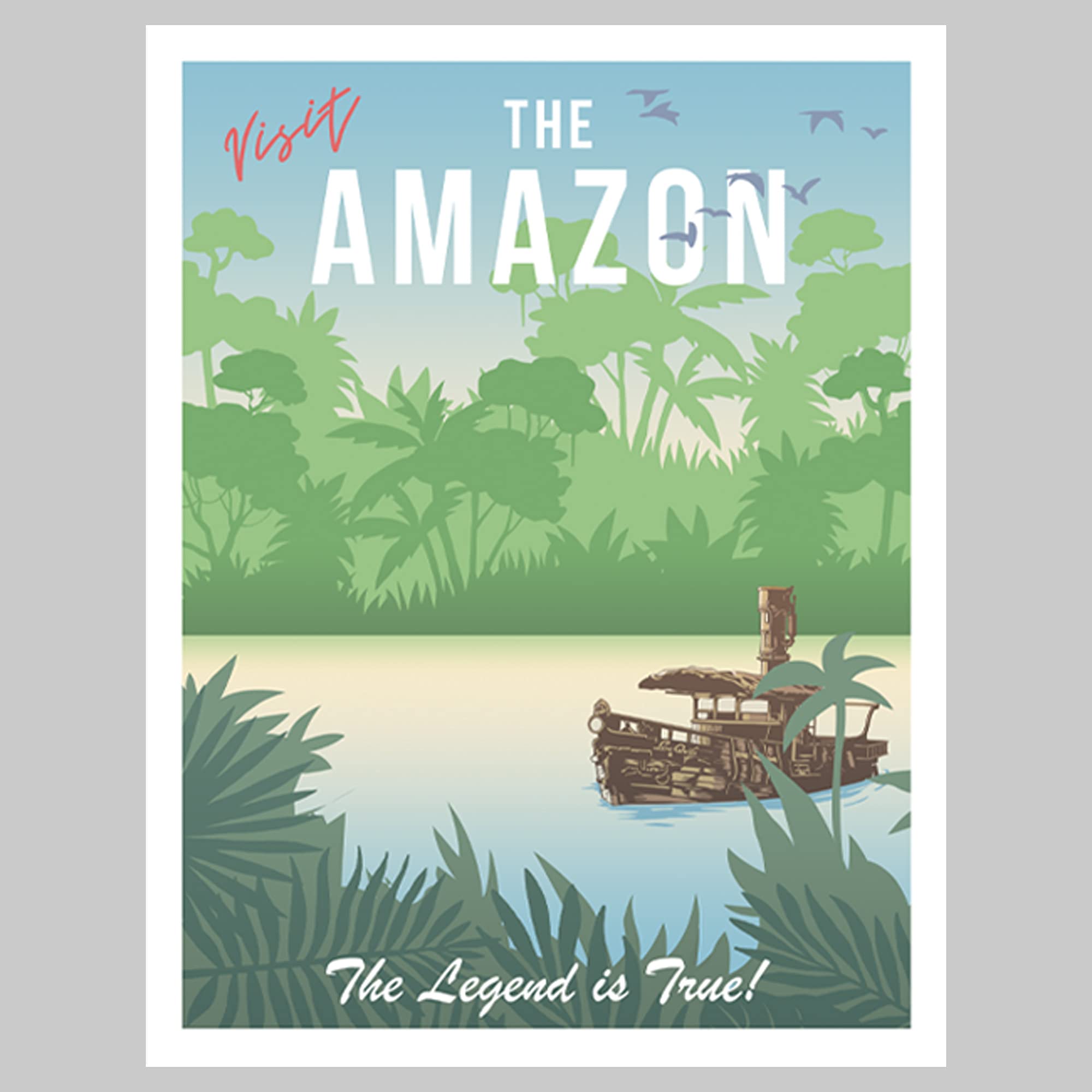 Men's Jungle Cruise Amazon Sweatshirt - Casual Travel Wear