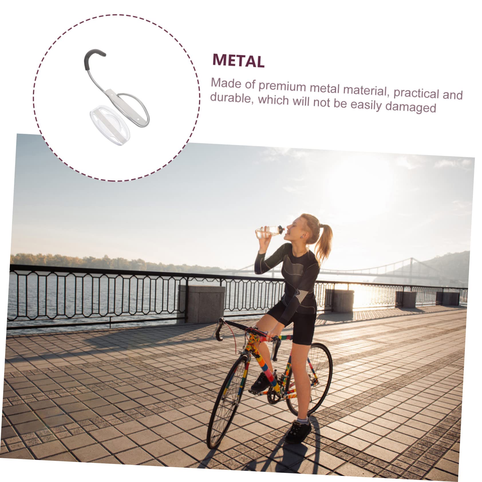 GAROZATION Bike Rack - Heavy Duty Metal Wall Mount Bike Holder for Indoor Storage, Space Saving Design for Home, Office, Garage & Gym - Perfect for Mountain Bikes, Road Bikes & Commuter Bicycles