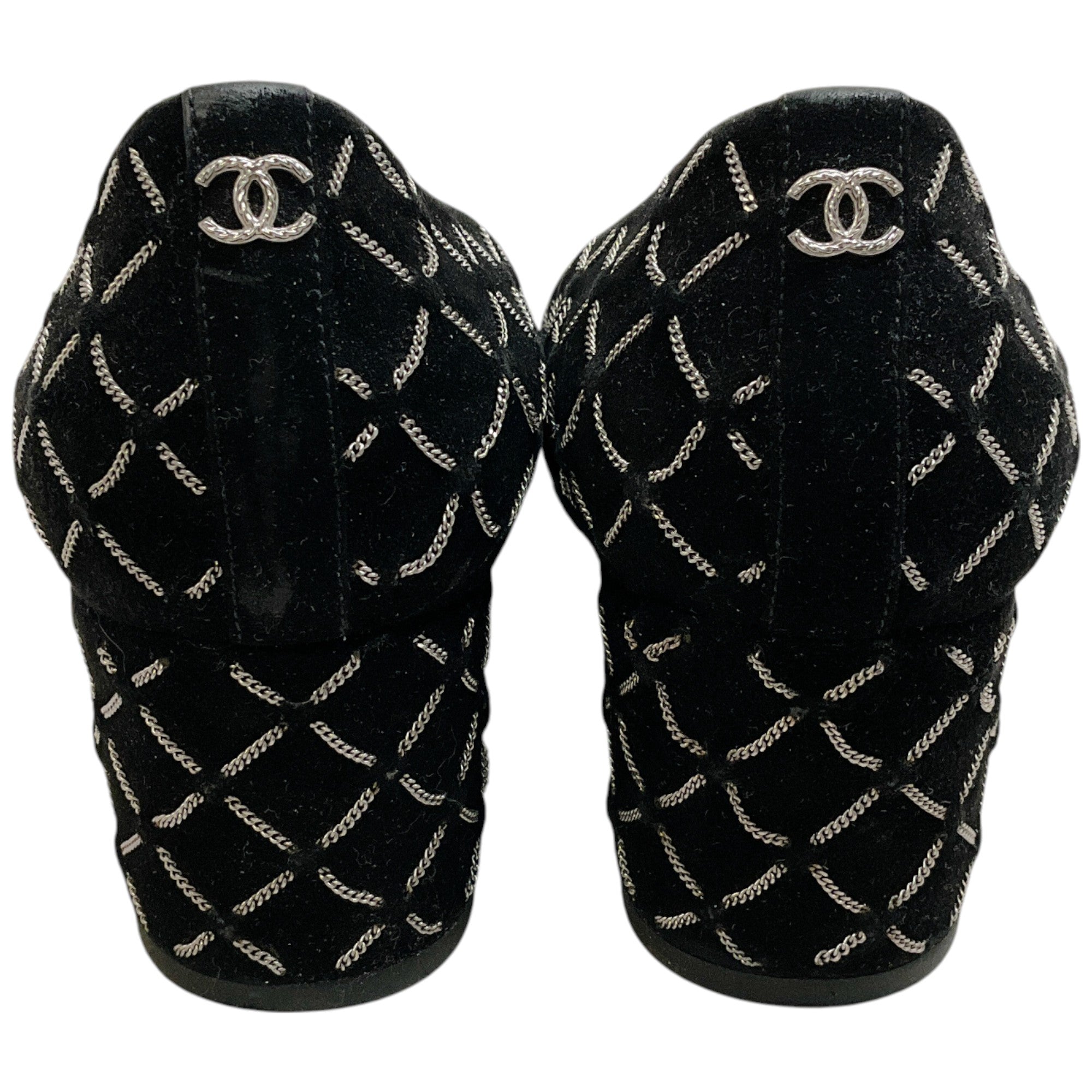 Chanel Black Leather Pumps - Classic Pointed Toe High Heels for Women | Perfect for Evening Parties, Weddings & Formal Events