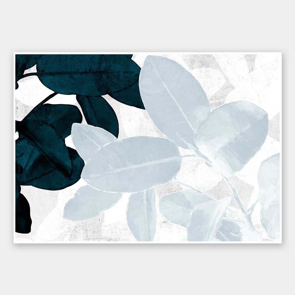 Exhale I Unframed Art Print - Modern Abstract Wall Decor for Home, Office & Living Room - Perfect for Relaxation & Meditation Spaces