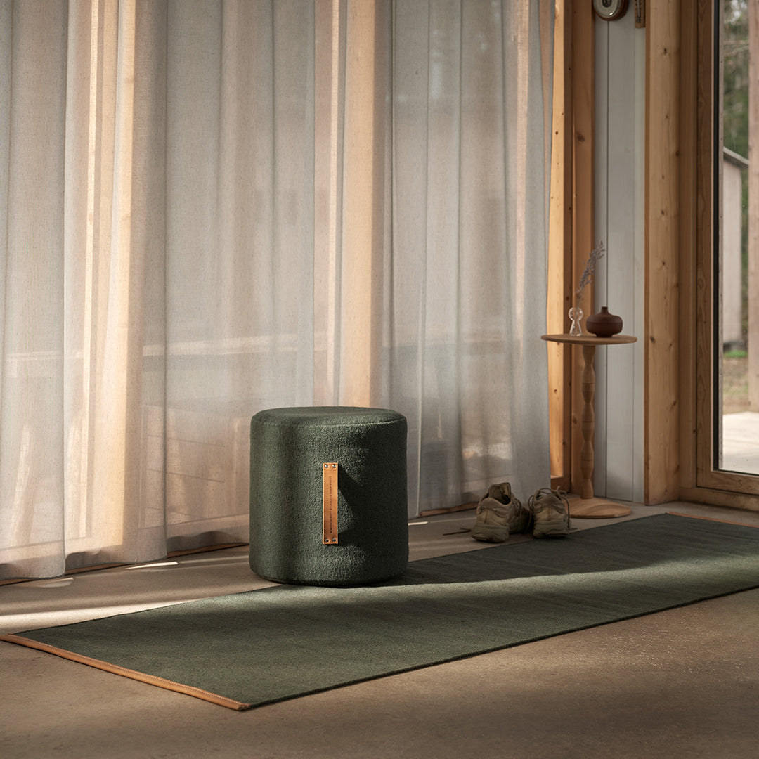 Bergstrom Bjork Stool - Modern Scandinavian Design by House Stockholm - Perfect for Living Room, Dining Area & Office Decor