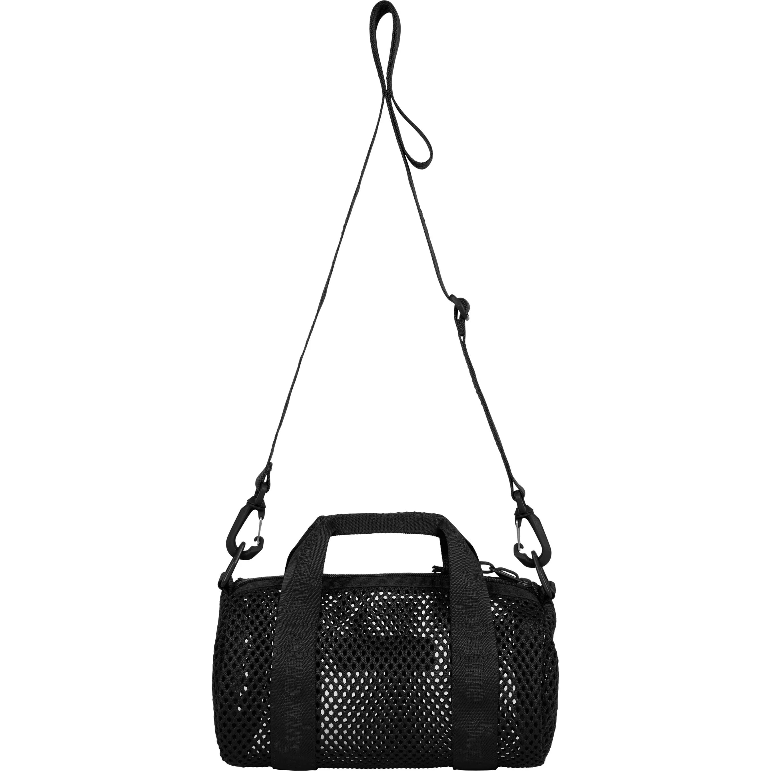 SUPREME 25SS Mesh Mini Duffle Bag - Lightweight Waterproof Gym Bag for Travel, Sports & Workout - Perfect for Gym, Beach & Weekend Getaways