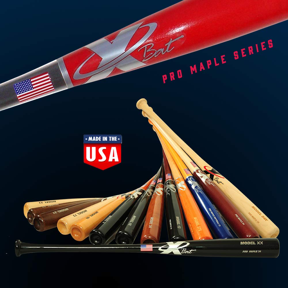 **Premium Youth Wood Baseball Bat - Pro Model for Training & Games - Perfect for Little League, Practice & Backyard Play**