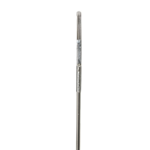 Professional Tattoo Needles - 50pcs Long Bar Curved Magnum 5CM for Smooth Tattooing - Perfect for Lining, Shading & Coloring - Ideal for Tattoo Artists & Beginners