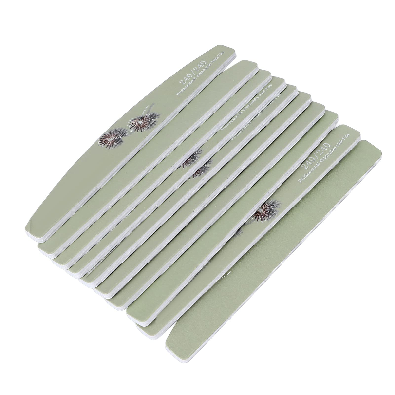 Premium Double Sided Washable Nail File & Buffer - Professional Nail Shaping & Polishing Kit for Women - Perfect for Home Nail Care & DIY Manicures (Great for Travel, Salons & Personal Grooming)