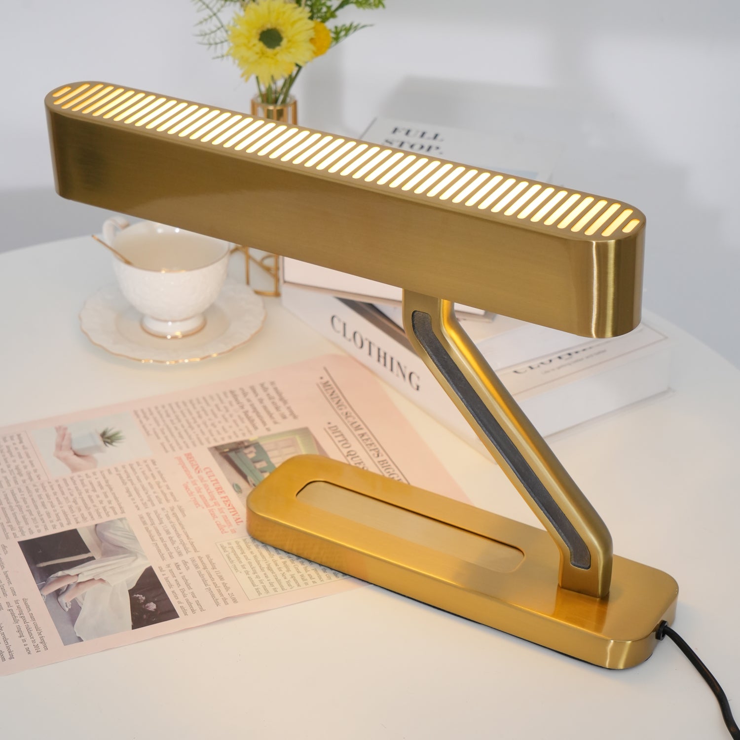 Modern Colt Table Lamp - Adjustable LED Desk Light for Home Office, Bedroom & Study - Warm White & Cool White Light Modes, Perfect for Reading, Working & Relaxing