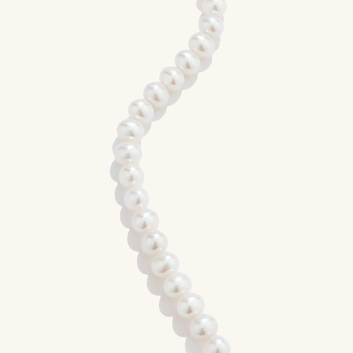Elegant 6-6.5mm Freshwater Pearl Necklace - 16 Inch Strand for Women | Perfect for Weddings, Parties & Formal Occasions