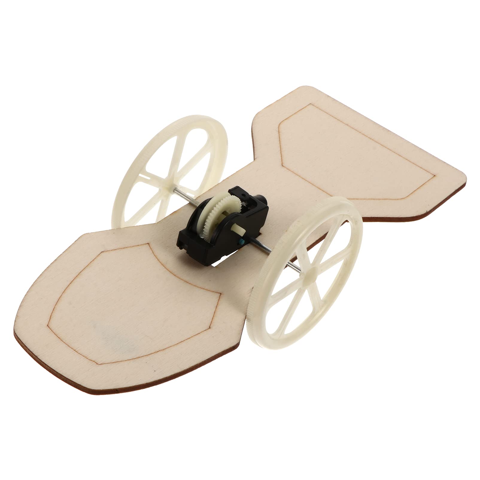 ULTECHNOVO DIY Wooden Paddle Boat Model Kit - Educational STEM Toy for Kids & Adults - Build Your Own Wooden Ship Puzzle - Perfect for Home Decoration, Gift & Science Projects