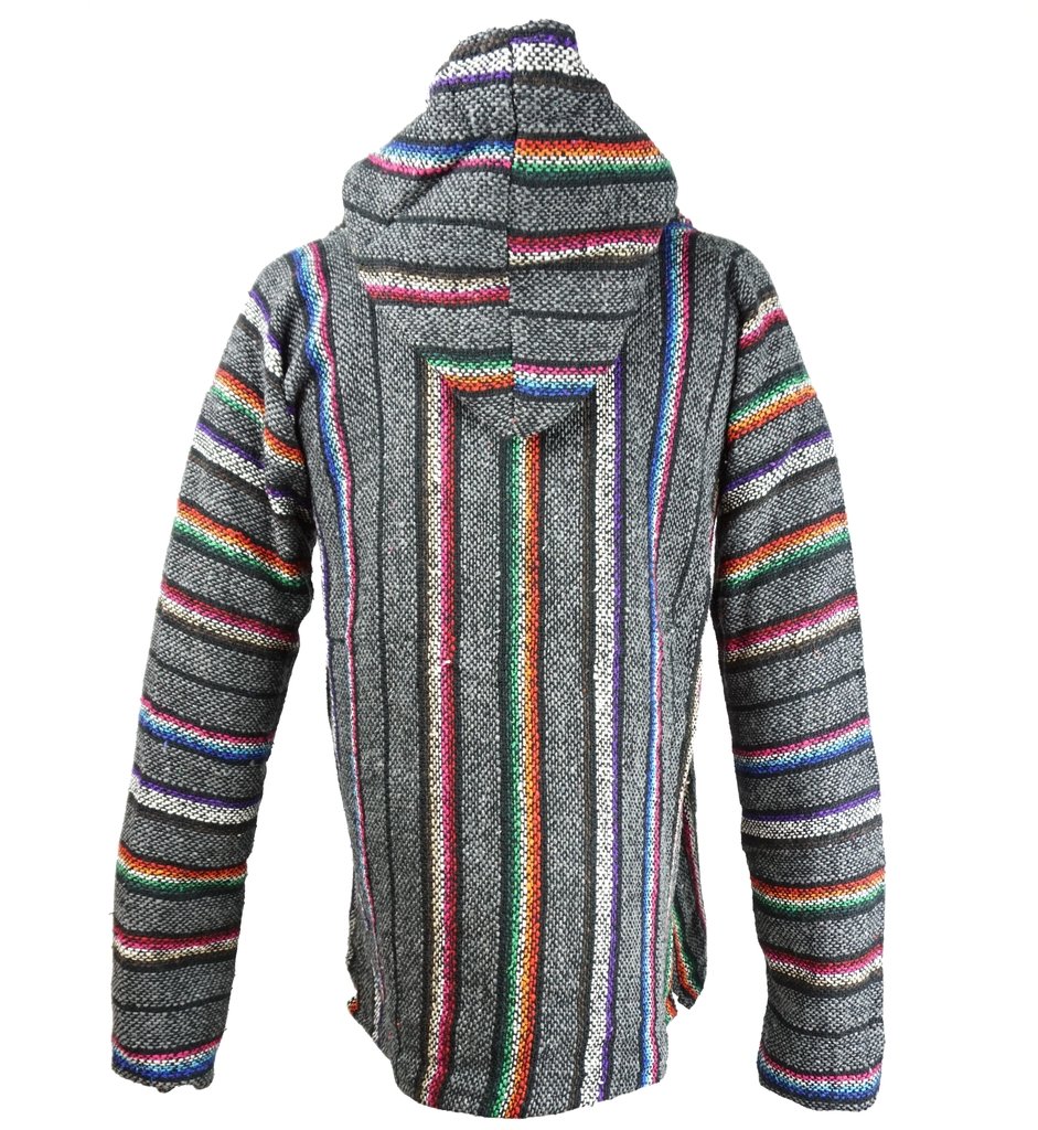 Premium Baja Hoodie Sweatshirt - Soft Pullover Poncho with Funny Guy Print | Cozy Casual Wear for Men & Women | Perfect for Beach, Camping & Outdoor Adventures