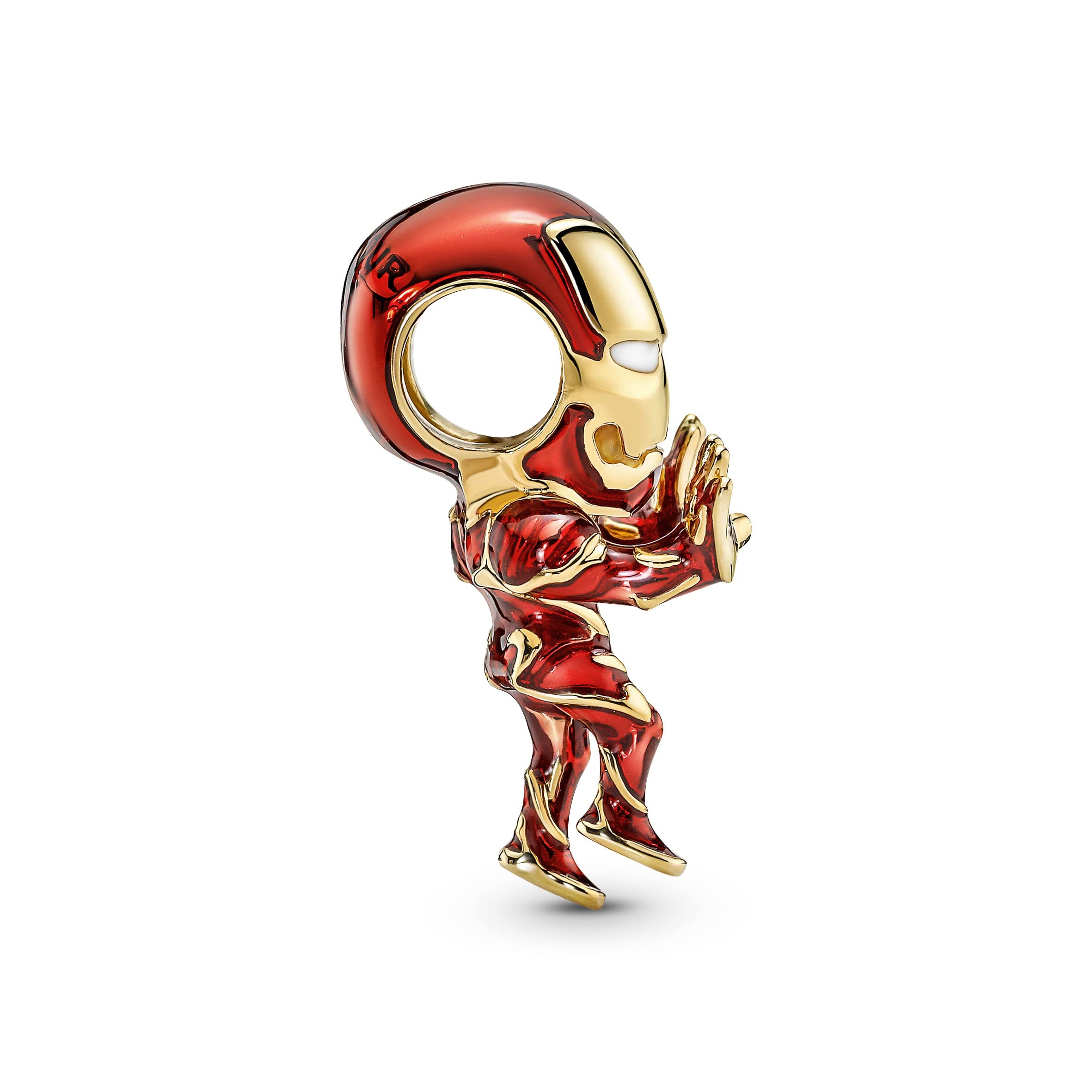 Pandora Marvel The Avengers Iron Man Charm - Red One Size | Collectible Jewelry for Superhero Fans & Gift Ideas
