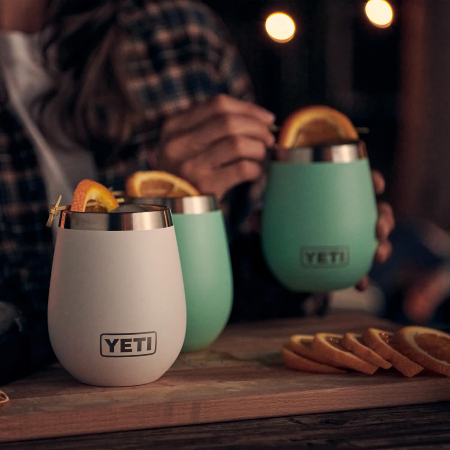 YETI Rambler 10 oz Stainless Steel Wine Tumbler with MagSlider Lid - Vacuum Insulated, Leakproof, Double-Wall Insulation for Hot & Cold Drinks - Perfect for Outdoor, Camping, Travel & Home Use