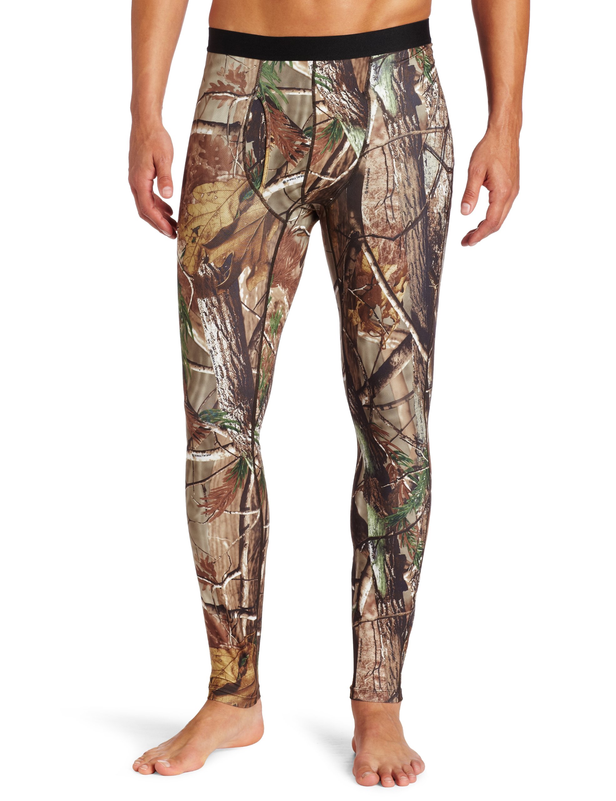 Columbia Men's PHG Camo Midweight Thermal Base Layer Shirt - Cold Weather Hunting & Outdoor Activities Underwear