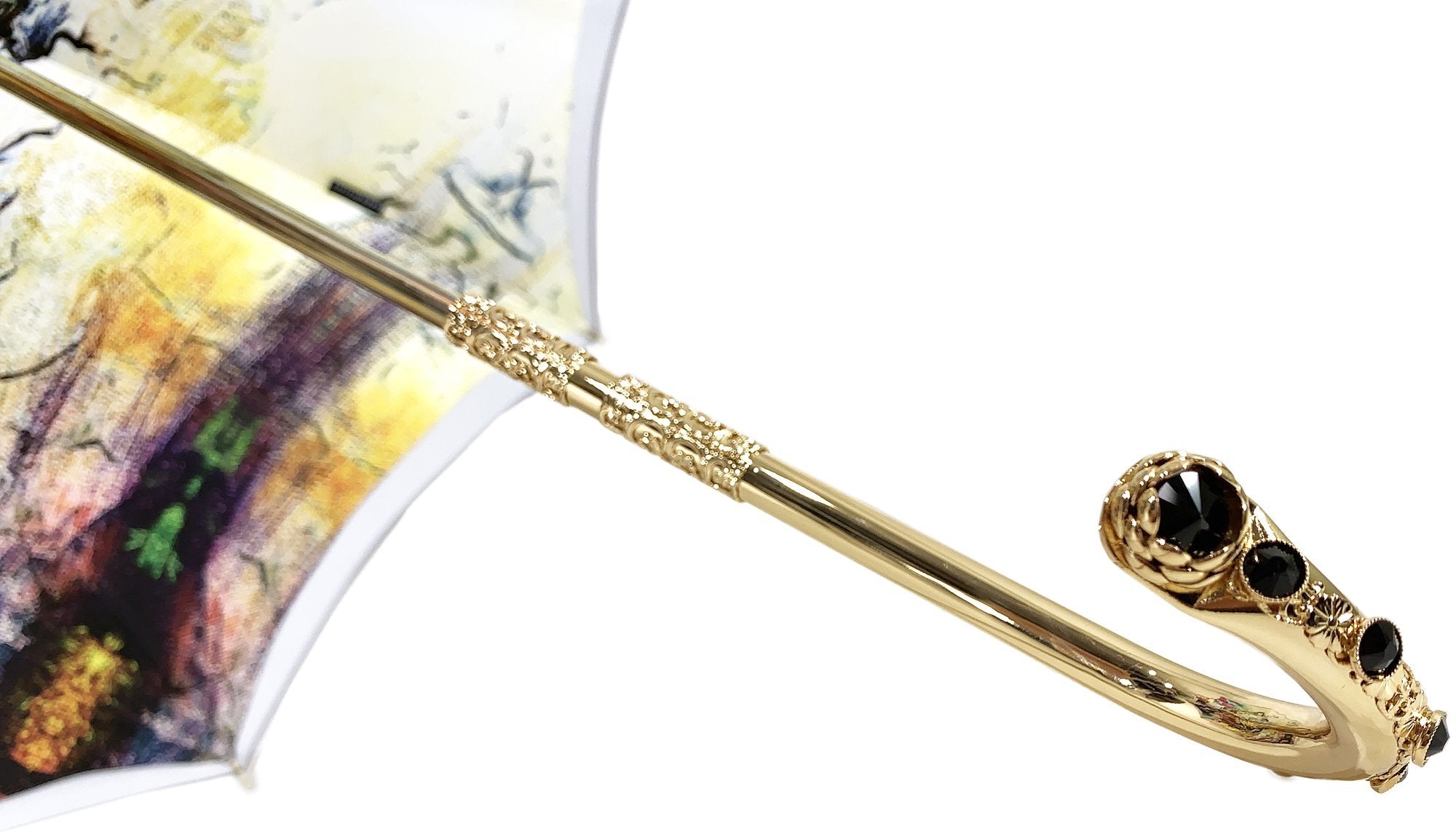 Stylish il Marchesato Butterfly Umbrella - Elegant & Durable Compact Folding Umbrella for Women & Men - Perfect for Rainy Days, Outdoor Events & Travel Accessories