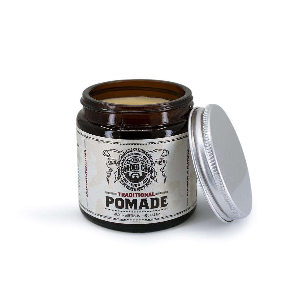 Traditional Hair Pomade 3 Pack - Strong Hold & Shine for Men's Styling - Perfect for Classic Slick Back, Pompadour & Vintage Looks