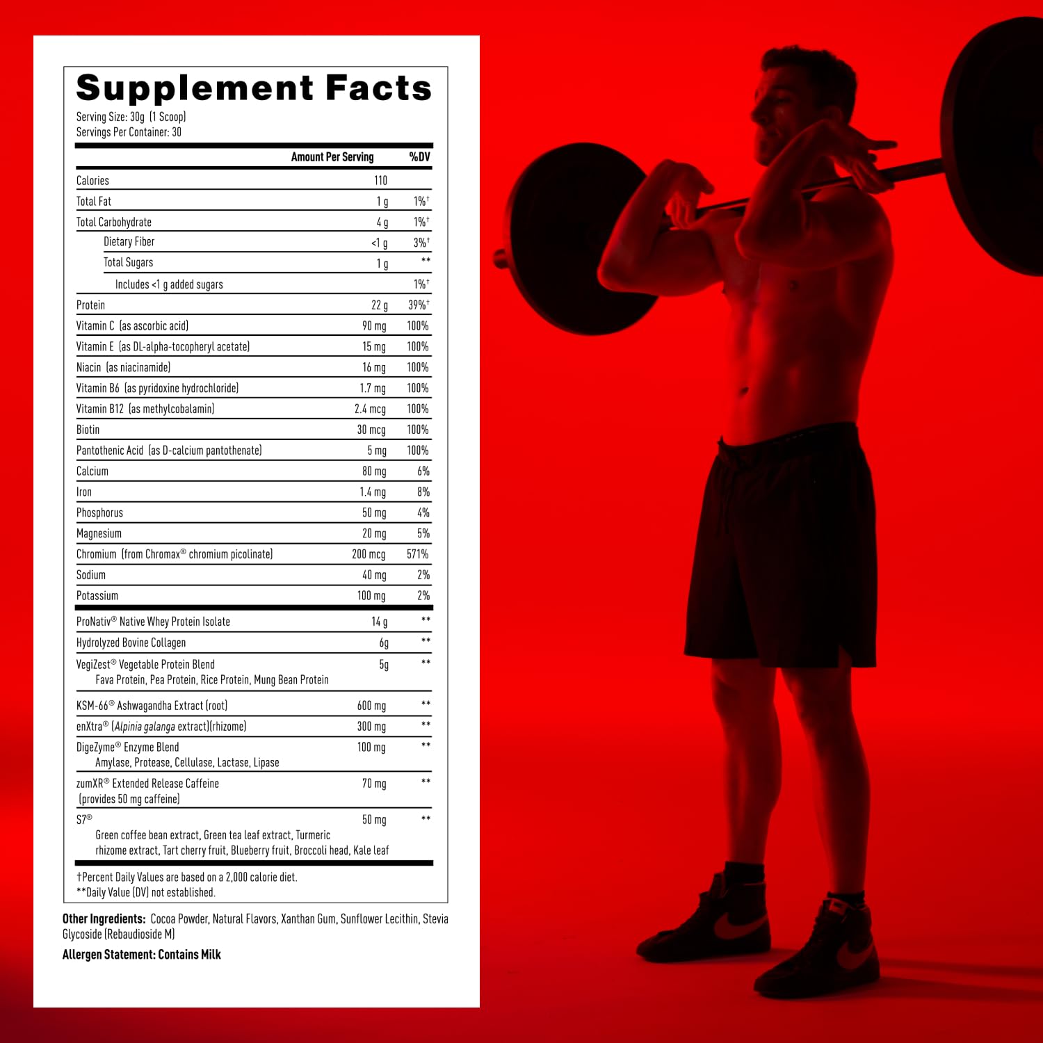 Mdrive Prime Start Supplement - Boost Energy, Strength & Lean Muscle | Supports Digestion, Immune Health, Nitric Oxide & Recovery | Pre-Workout & Post-Workout Support for Men & Women