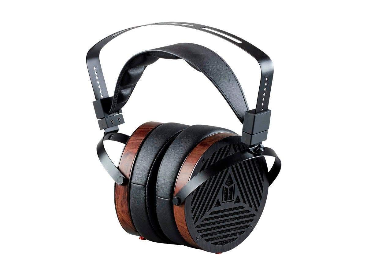 Monolith M1060 Over-Ear Planar Magnetic Headphones - Black/Wood, 106mm Driver, Open-Back Design, Comfortable Memory Foam Ear Pads for Studio Recording, Gaming & Audiophile Listening - Premium Sound Quality for Music Producers & Hi-Fi Enthusiasts