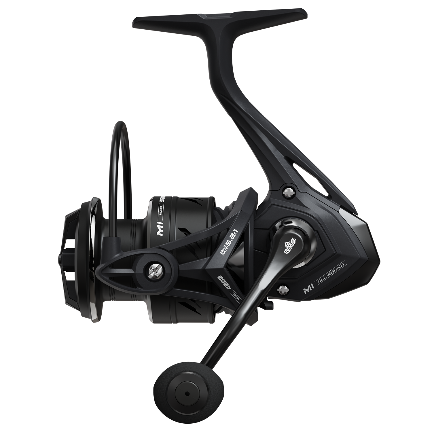 **HANDING M1 Spinning Reel - Ultra Smooth Fishing Reel with High Gear Ratio for Saltwater & Freshwater Fishing - Perfect for Bass, Trout, and Offshore Angling**