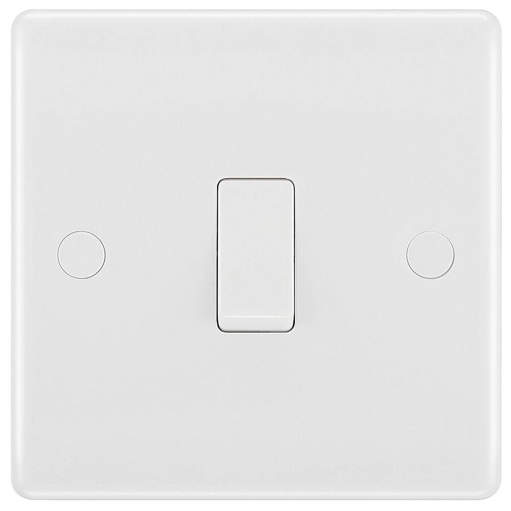 BG White Moulded Intermediate Light Switch 813 - Durable Electrical Switch for Home & Office Lighting Control | Perfect for Hallways, Staircases & Multi-Point Lighting Systems