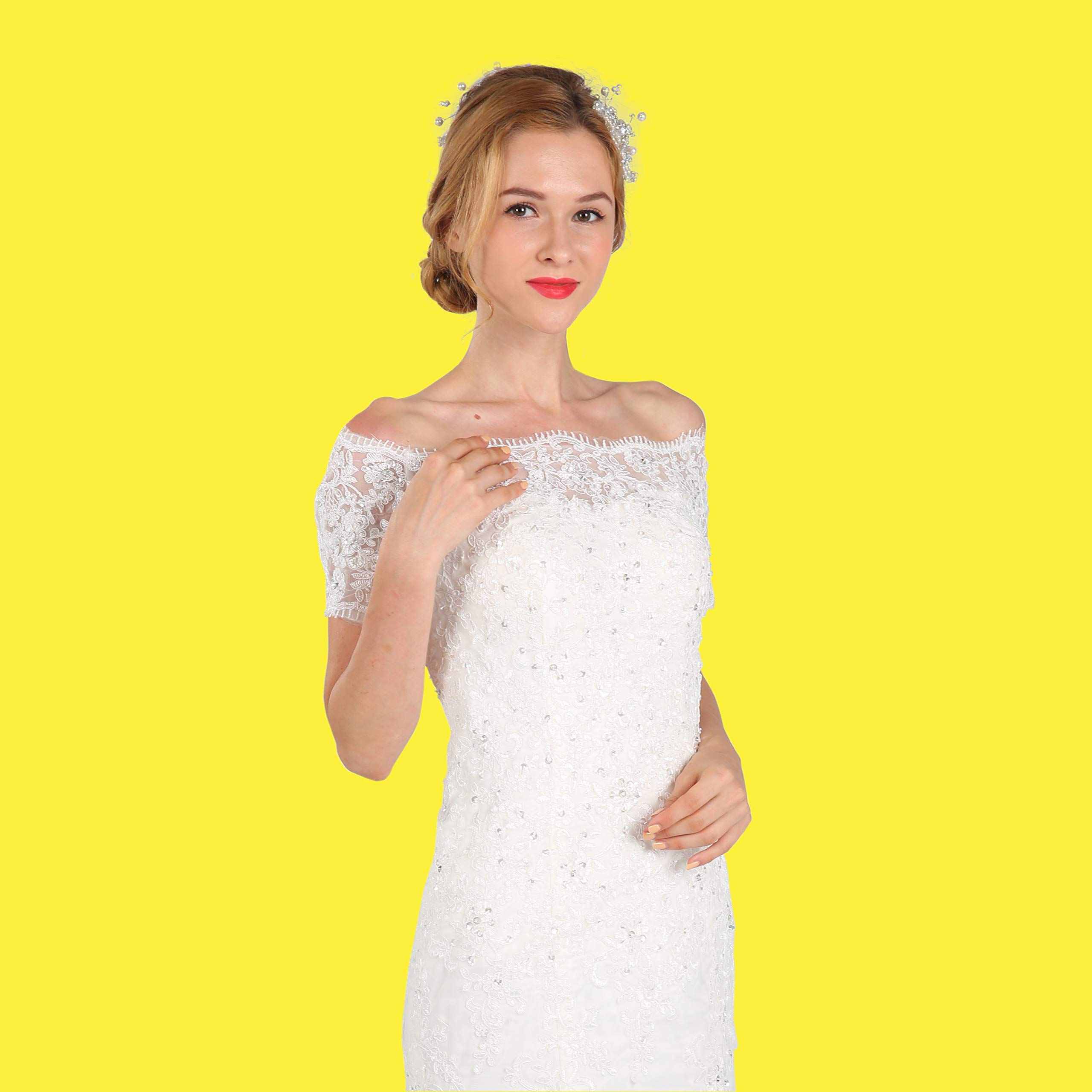 Huamei Seamless Photography Background Paper - 107-Inch x 36-Feet Yellow Photo Backdrop (Aspen) for Studio, Portrait, Product Photography & YouTube Videos