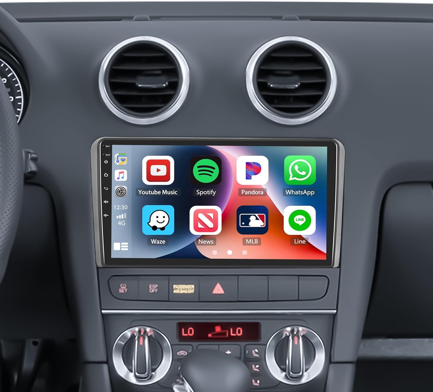 2+64GB Android 13 Car Stereo for Audi A3 S3 RS3 8P - 9