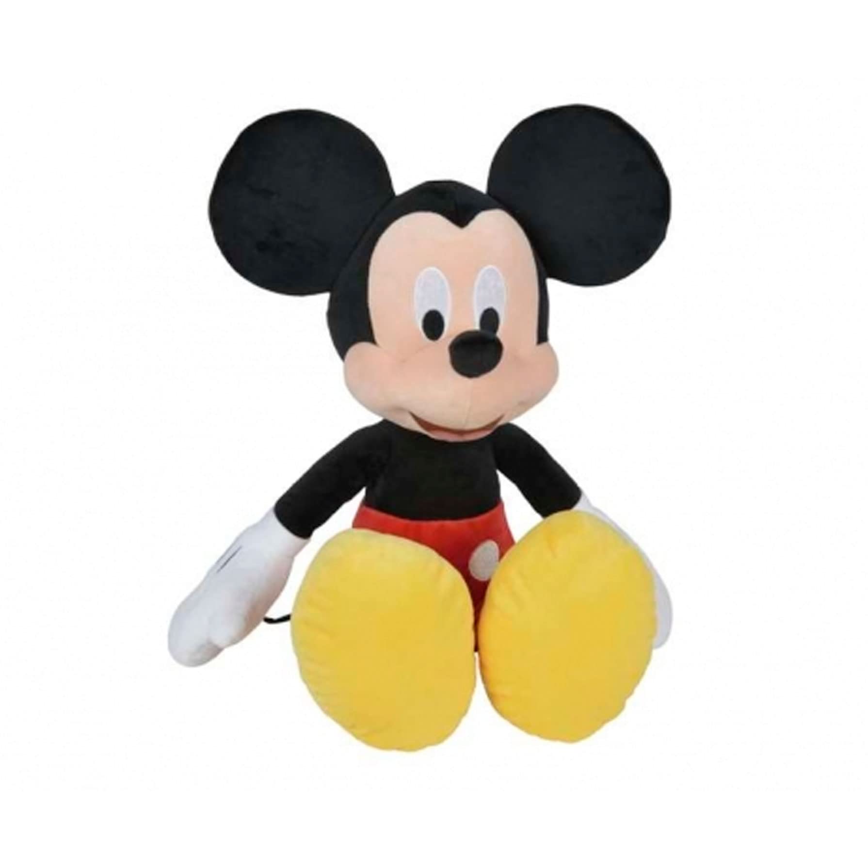 Simba and the Roadster Racers Mickey Mouse Plush Toy, 24-inch Multicolor Stuffed Animal (6315874868) - Perfect Gift for Kids, Disney Fans & Collectors