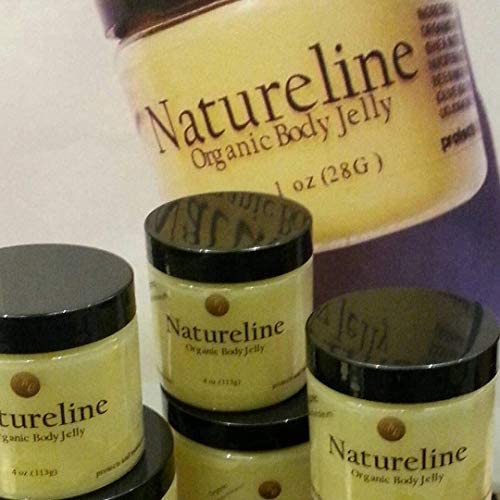 Organic Body Jelly 8oz - Natural Moisturizing & Soothing Skin Care for Dry & Sensitive Skin - Perfect for Massage, After Sun Care & Daily Hydration
