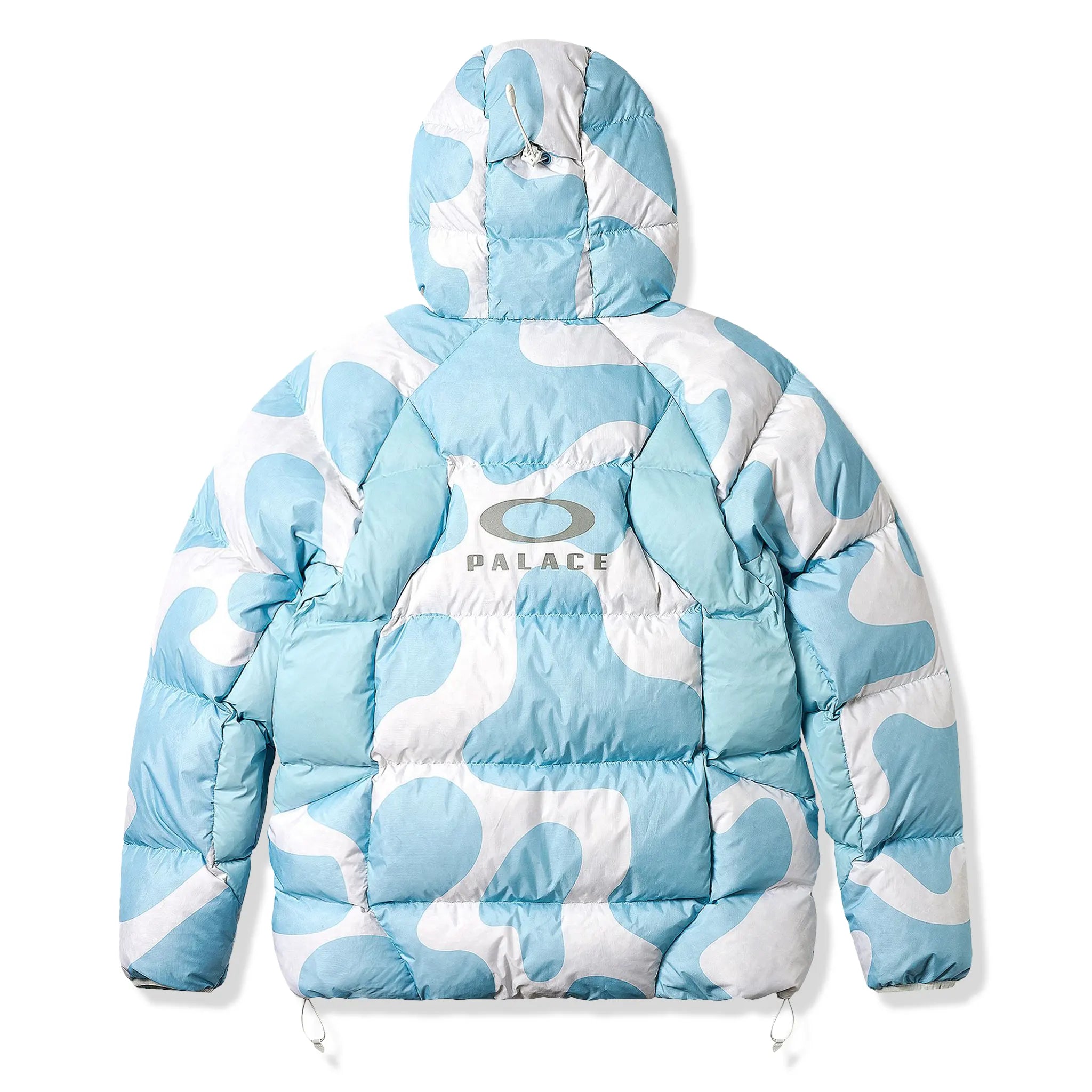 Palace x Oakley Cloud Puffa Jacket - Waterproof Winter Coat for Men & Women - Lightweight Insulated Puffer Jacket for Outdoor Activities, Skiing, and Urban Fashion