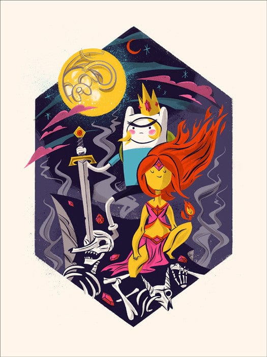 Fighting Man of Ooo Action Figure - Adventure Time Collectible Toy for Fans | Perfect for Display, Cosplay, and Gift Giving