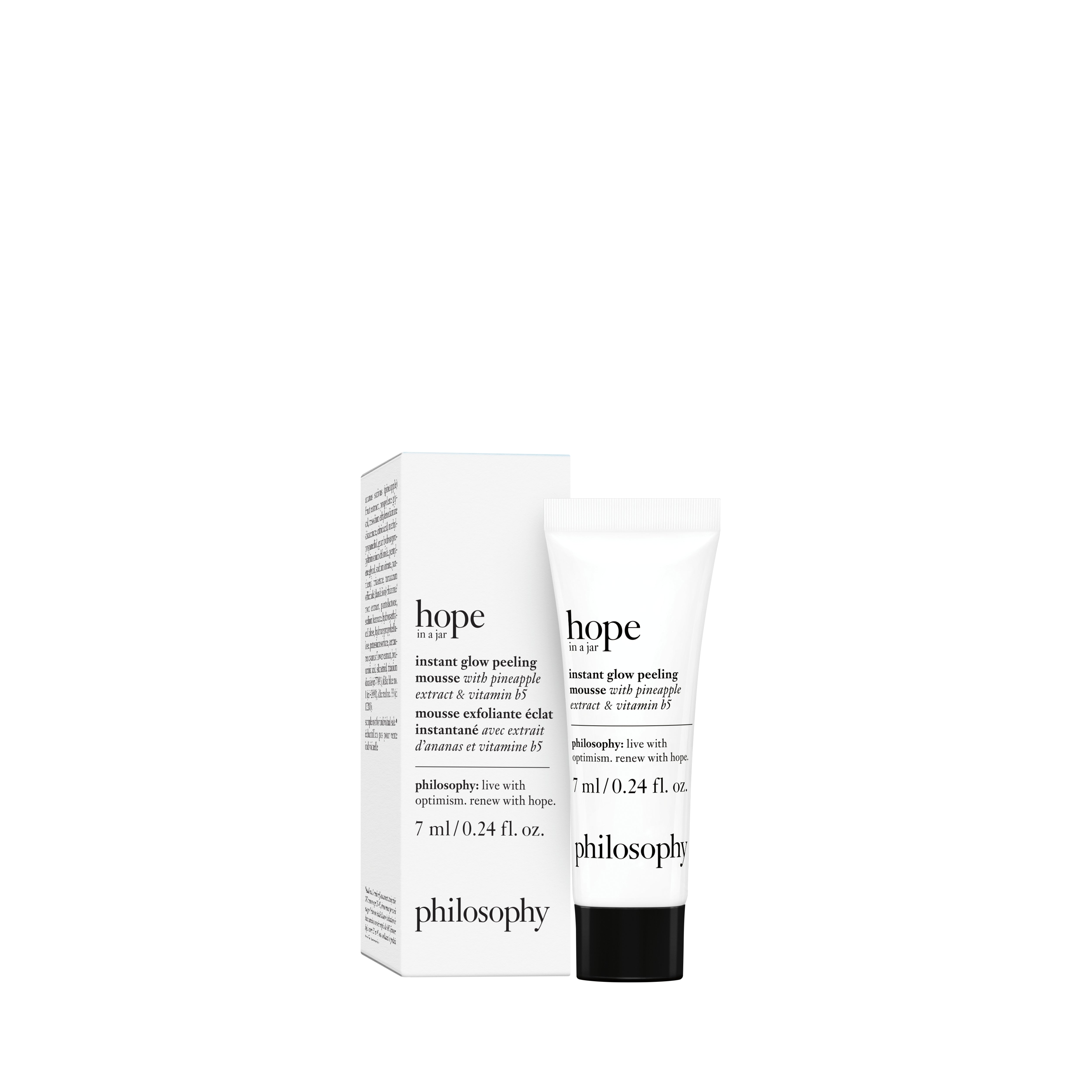 Instant Glow Peeling Mousse - Exfoliating Face Wash for Radiant Skin | Sample Size | Perfect for Travel & Daily Skincare Routine