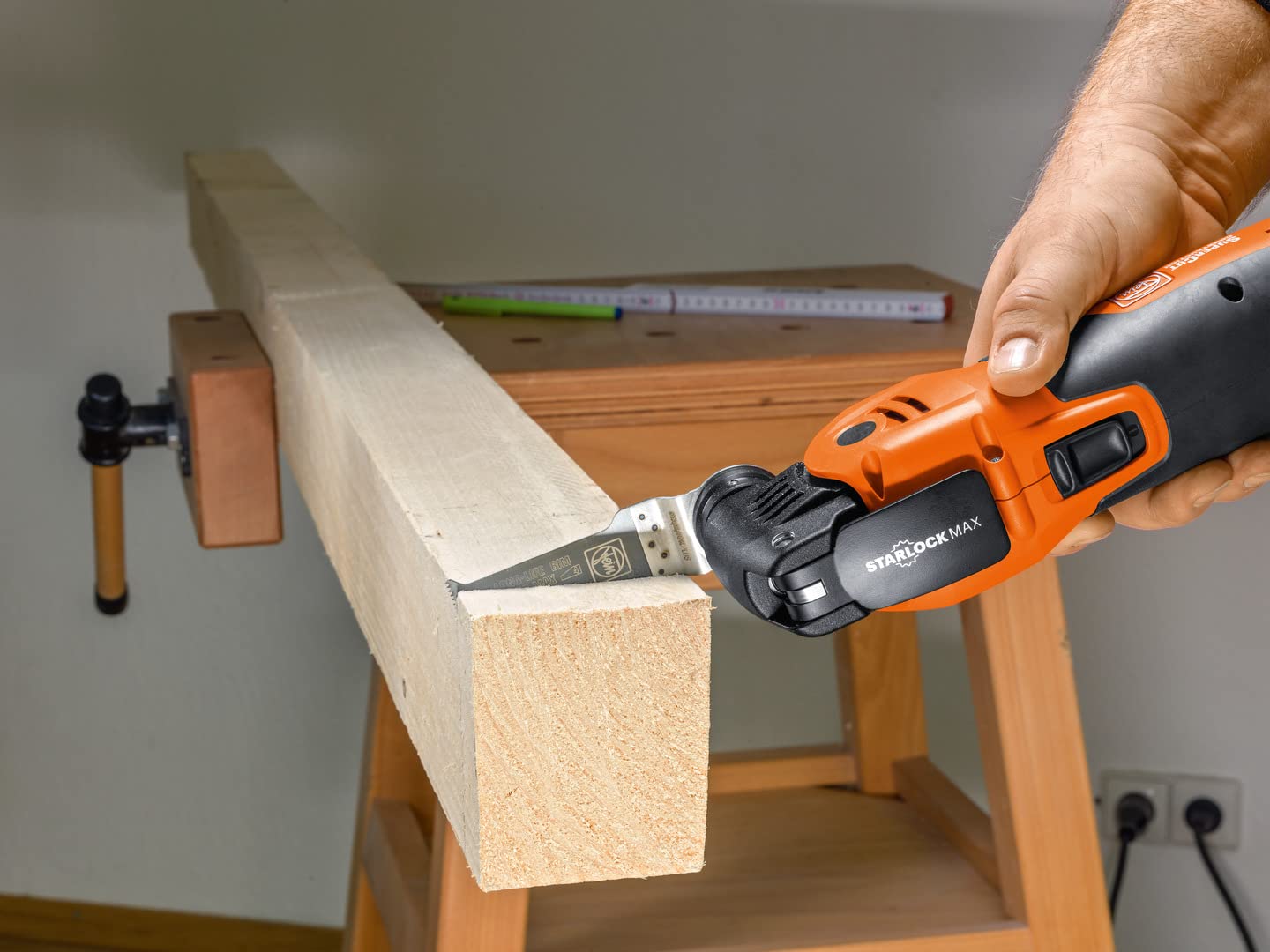 FEIN 63502201210 Long Life Wood and Nails Blade - Durable Color-Coded Saw Blade for Woodworking, Carpentry, and Construction Projects | Perfect for Cutting Hardwoods, Softwoods, and Embedded Nails