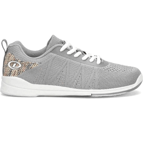 Dexter Women's Delila Grey Bowling Shoes - Lightweight & Comfortable for League Play & Casual Bowling