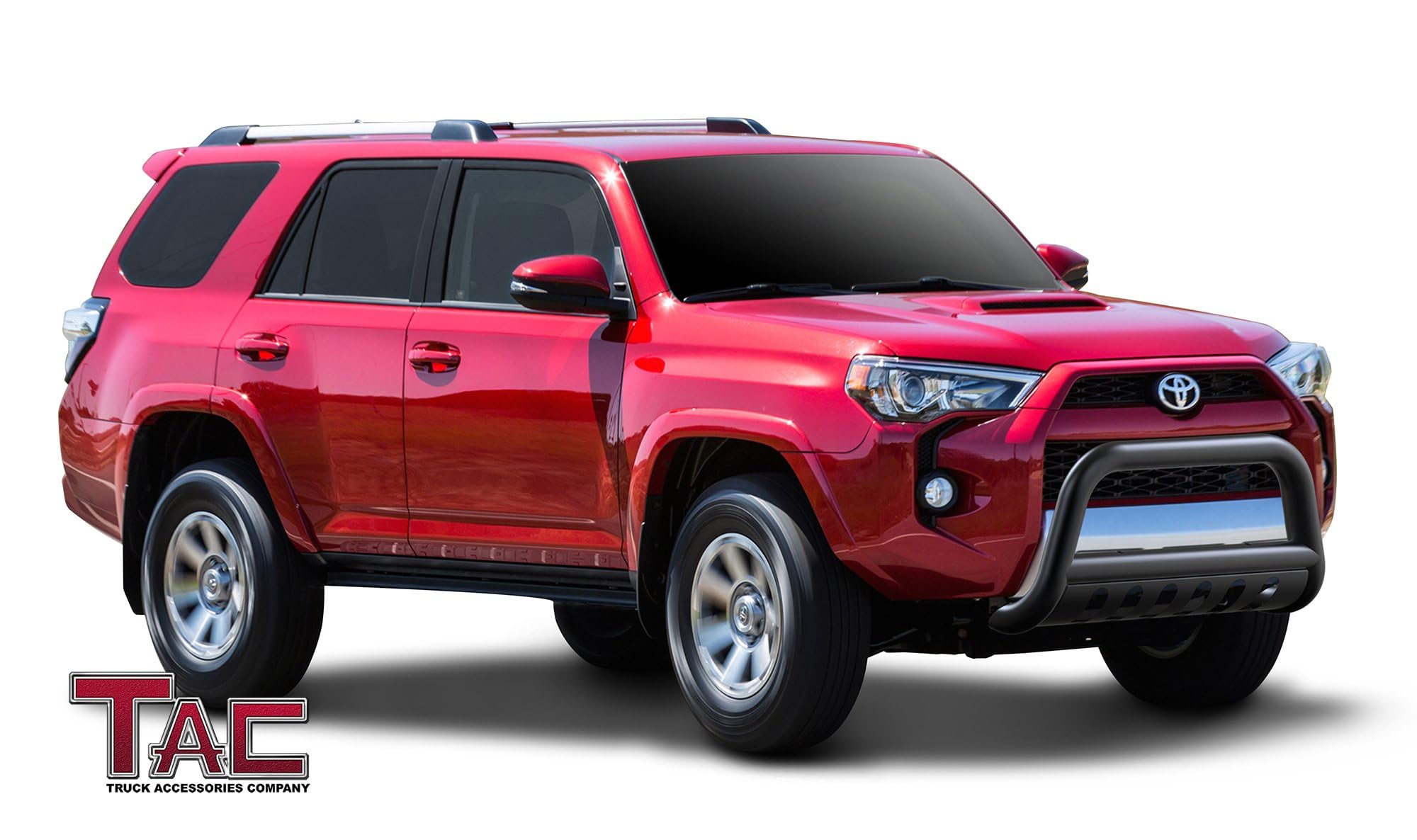 Black TAC Bull Bar for 2010-2024 Toyota 4Runner (Excludes Limited/Nightshade/TRD Sport) - Off-Road Bumper Guard for SUV Adventures