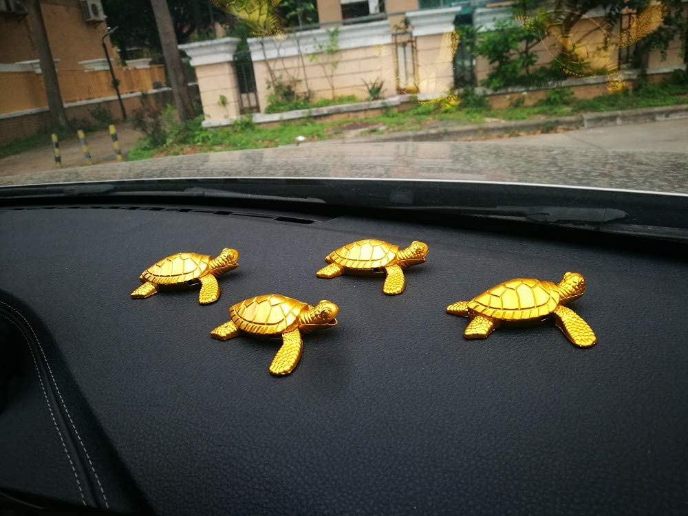 Funny Metal Golden Turtle Lighter - No Butane for Outdoor & Gifts