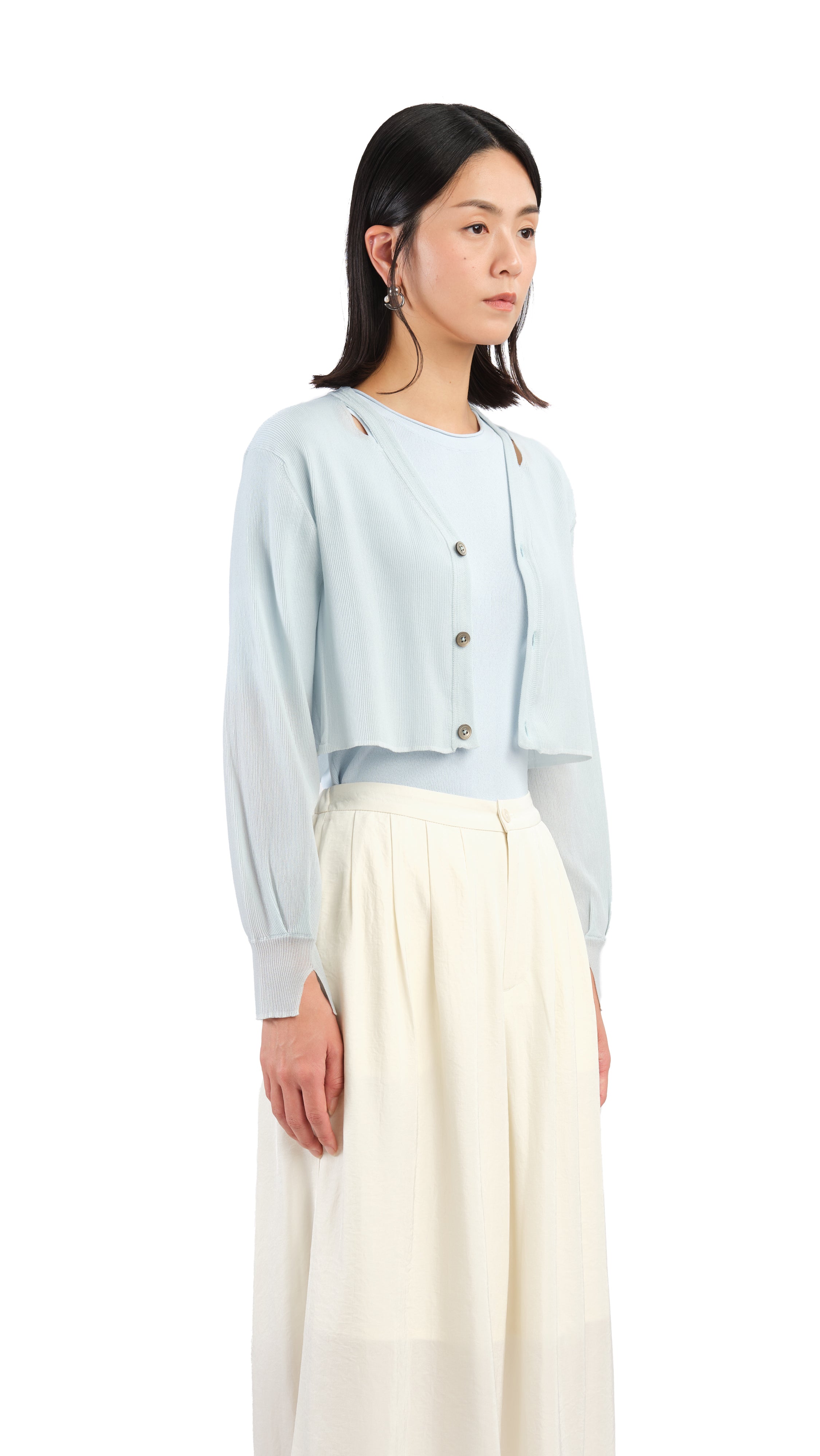 Lightweight Sheer Knit Cardigan for Women - Soft Open Front Sweater - Perfect for Layering, Office Wear & Casual Outfits