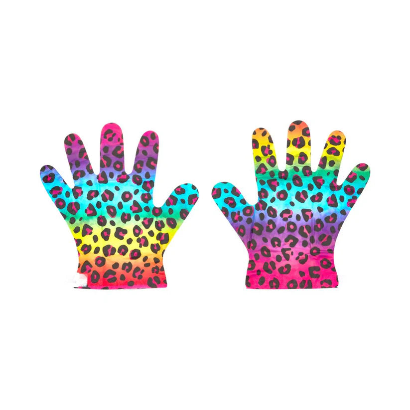 Holler & Glow Purrfect Mani Hand Mask - Moisturizing Gloves for Dry Skin, Spa Treatment at Home, Nail Care Gift Set for Women | Perfect for Self-Care Nights & Relaxation