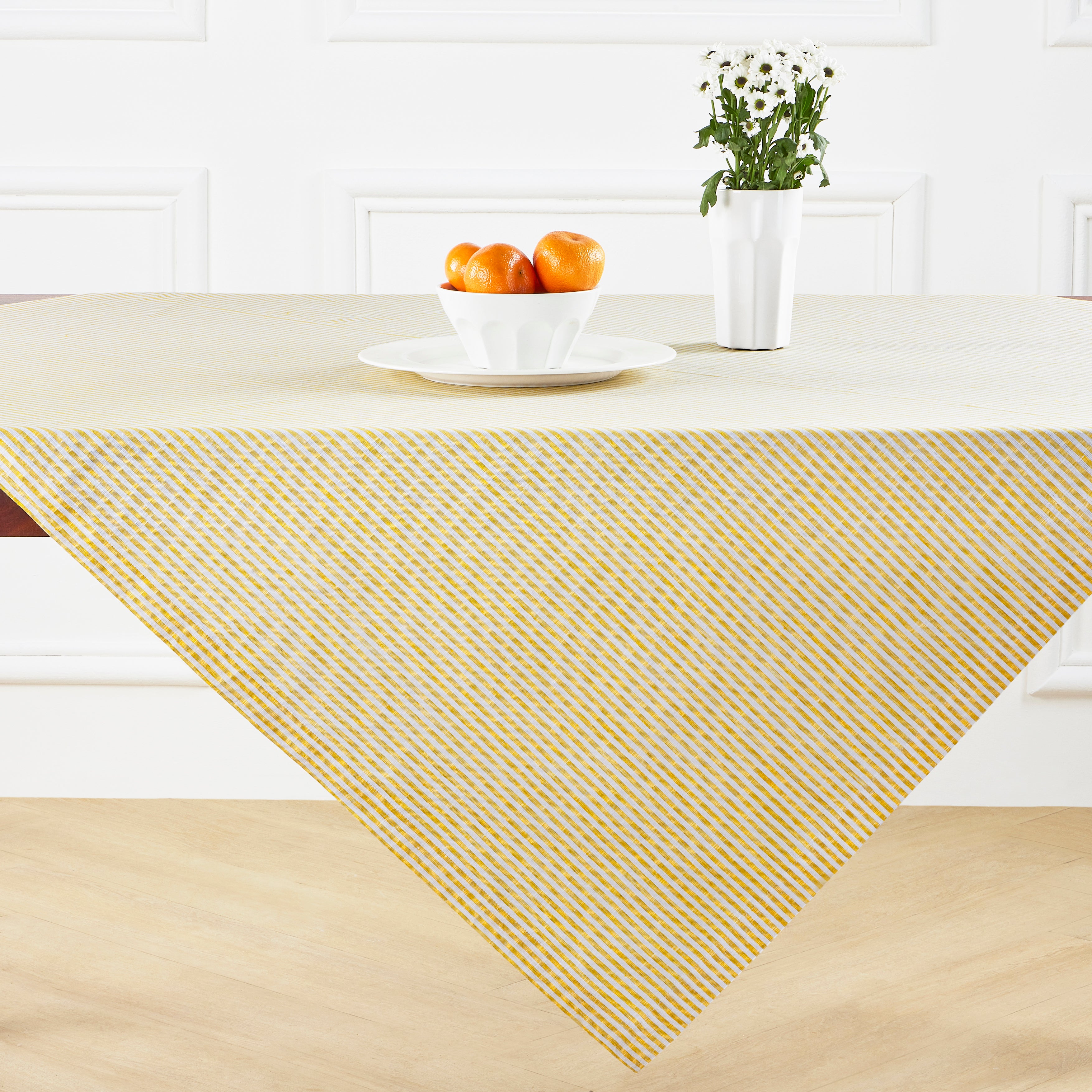 Stylish Narrow Stripe Table Throw - Elegant Dining & Living Room Decor - Perfect for Parties, Holidays & Everyday Use