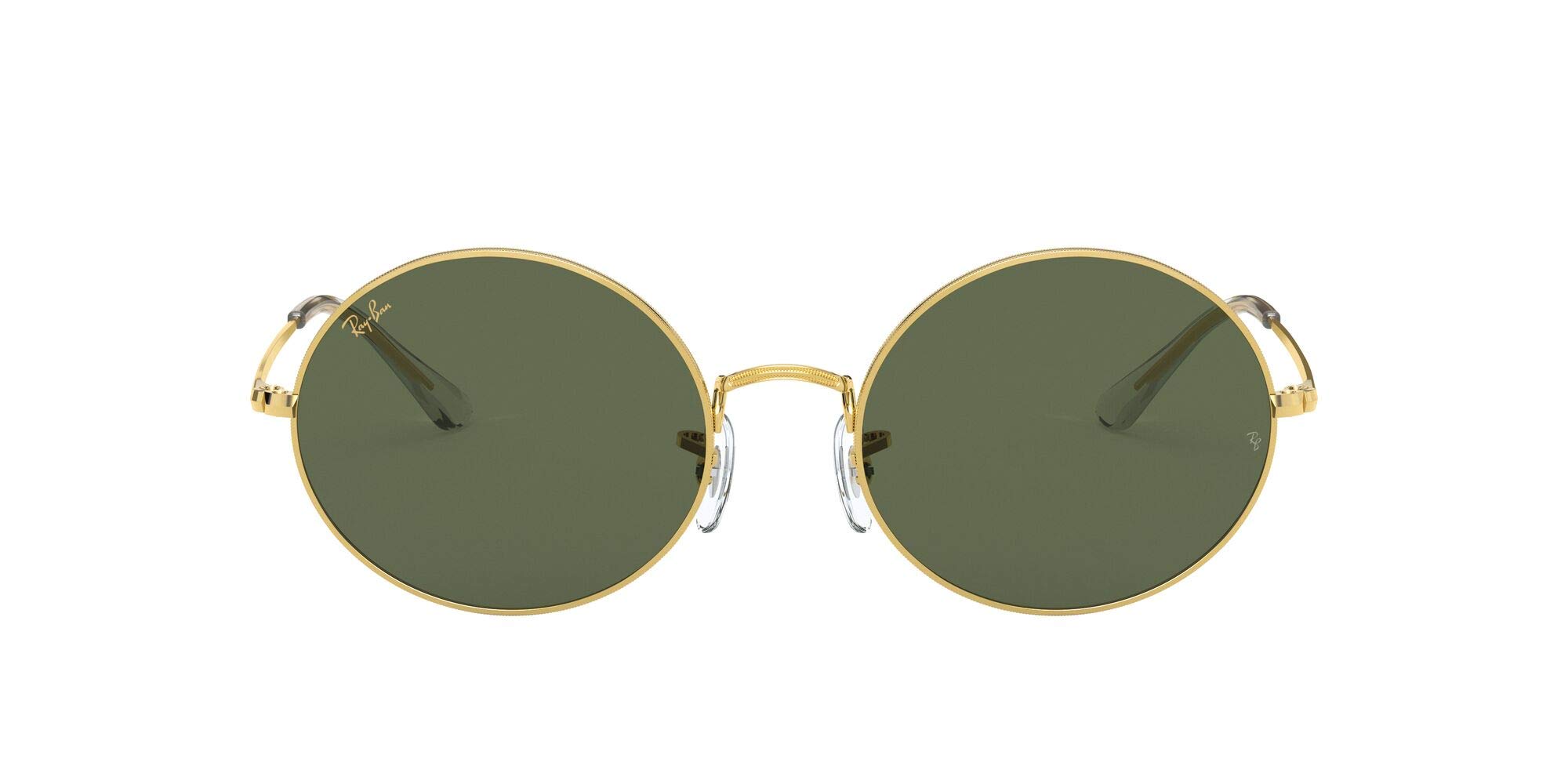 Ray-Ban RB1970 Oval Sunglasses for Men & Women - Classic Retro Style UV Protection - Perfect for Driving, Beach, and Outdoor Activities