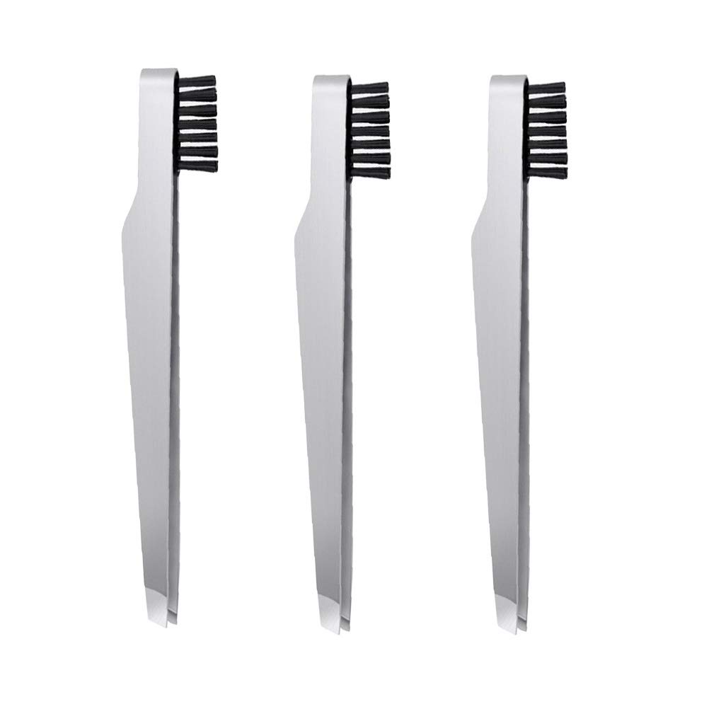 3PCS Angled Tweezers for Eyebrows & Makeup - Beauty Tools for Precision Grooming